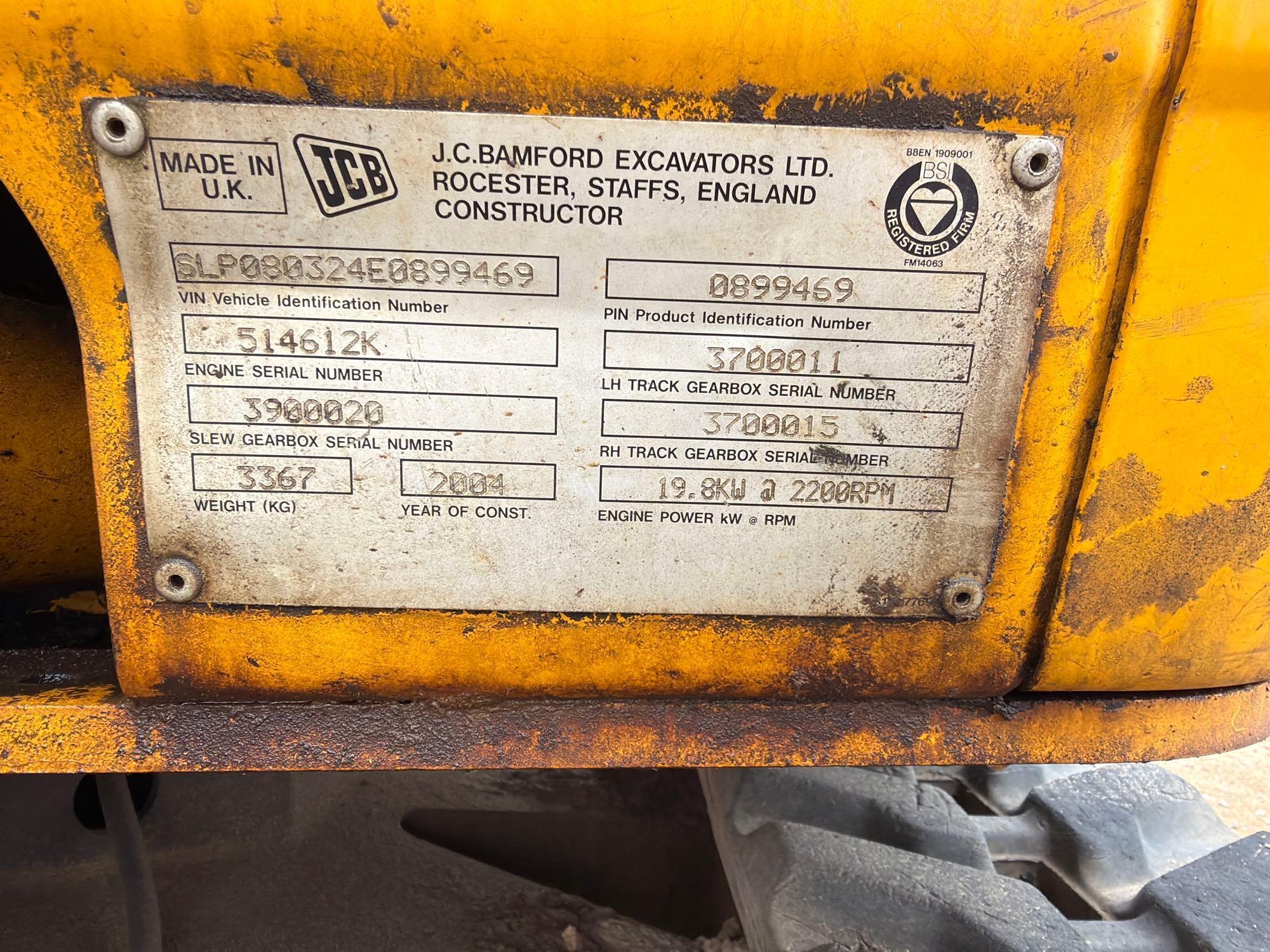 2004 JCB 8032ZTS