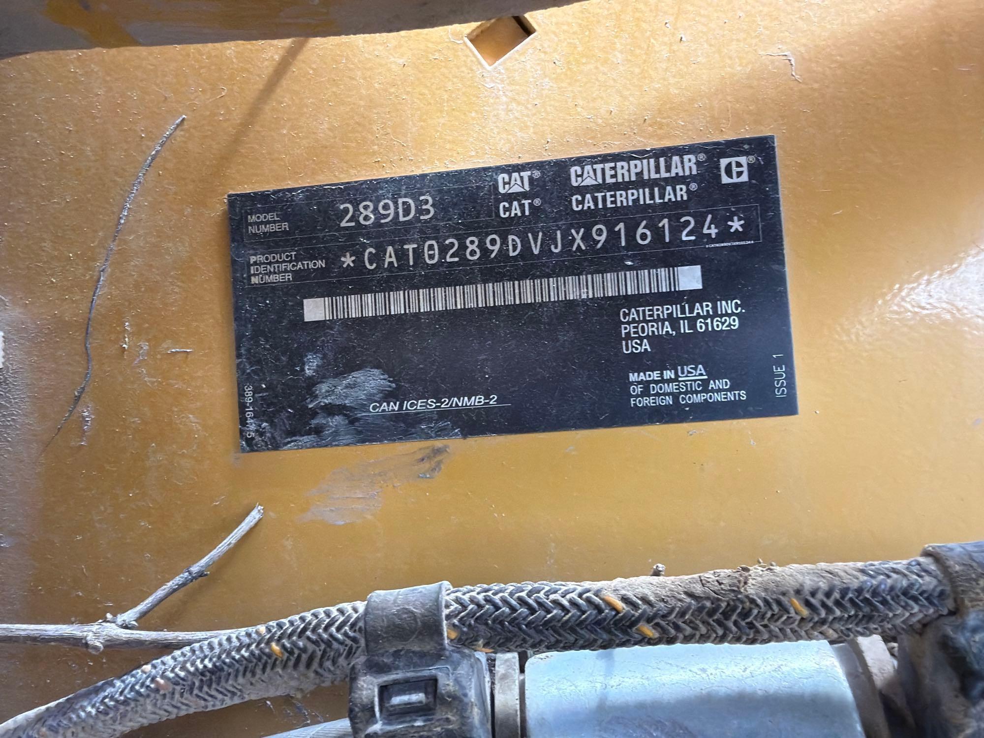 2023 Caterpillar 289D