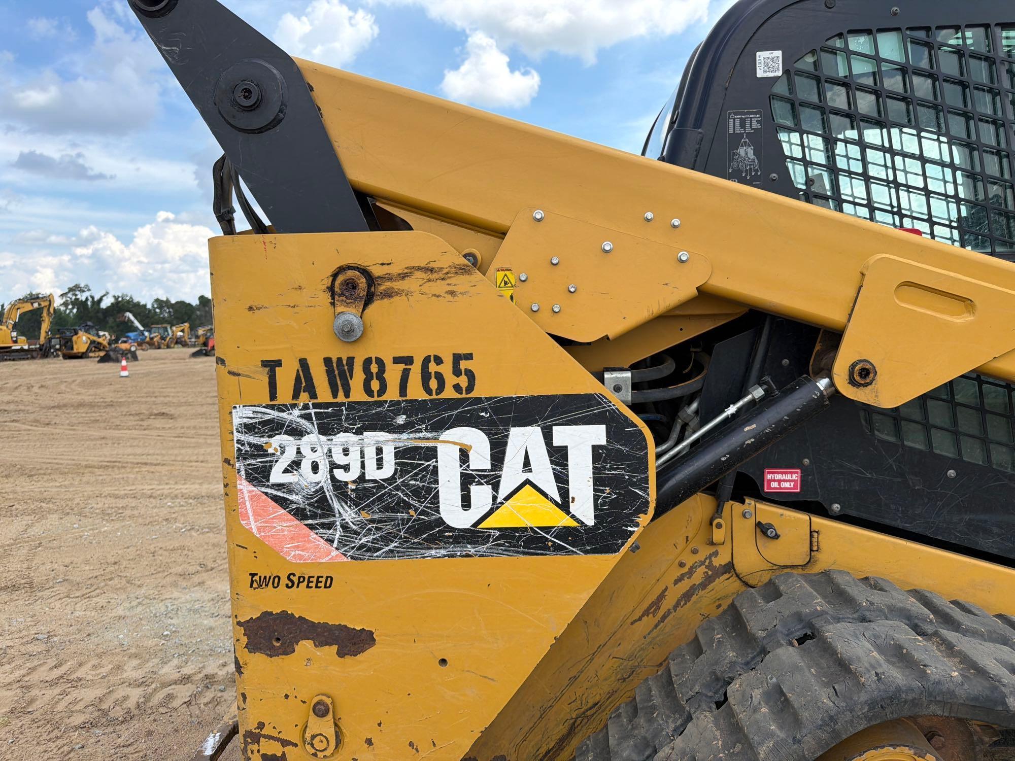 2018 Caterpillar 289D