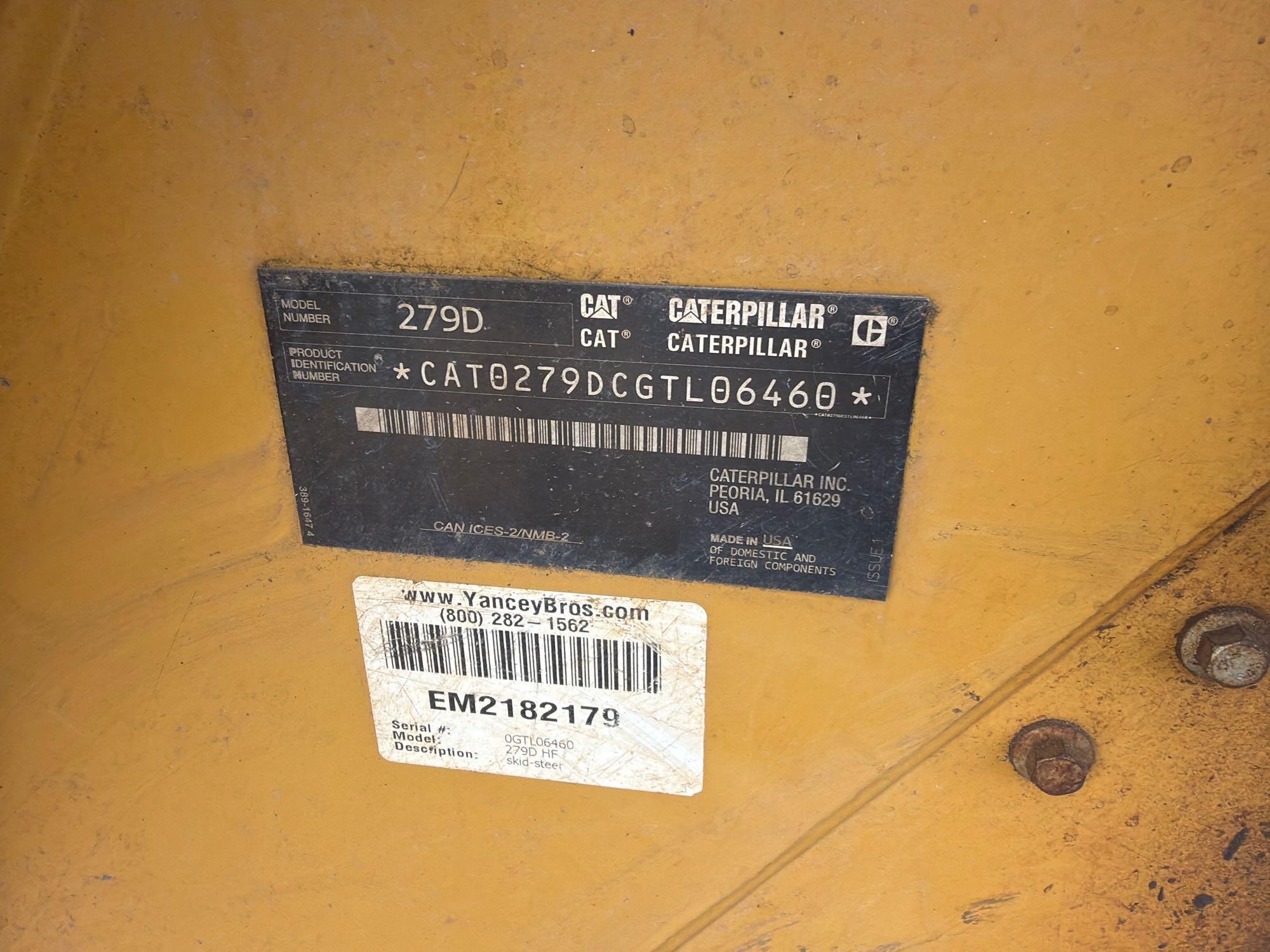 2019 Caterpillar 279D