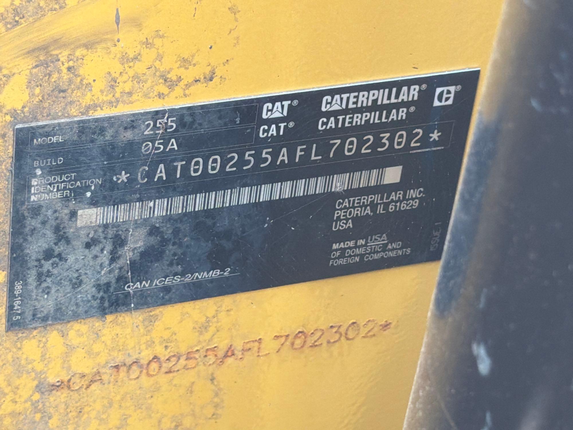 2024 Caterpillar 255
