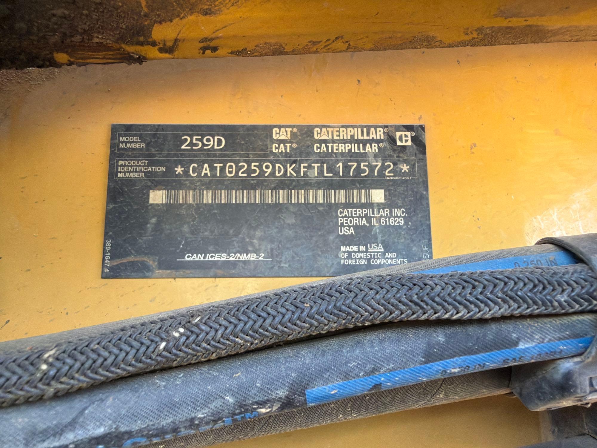 2018 Caterpillar 259D