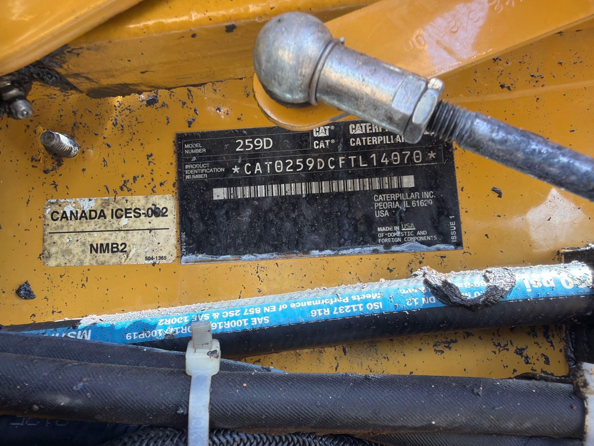 2017 Caterpillar 259D