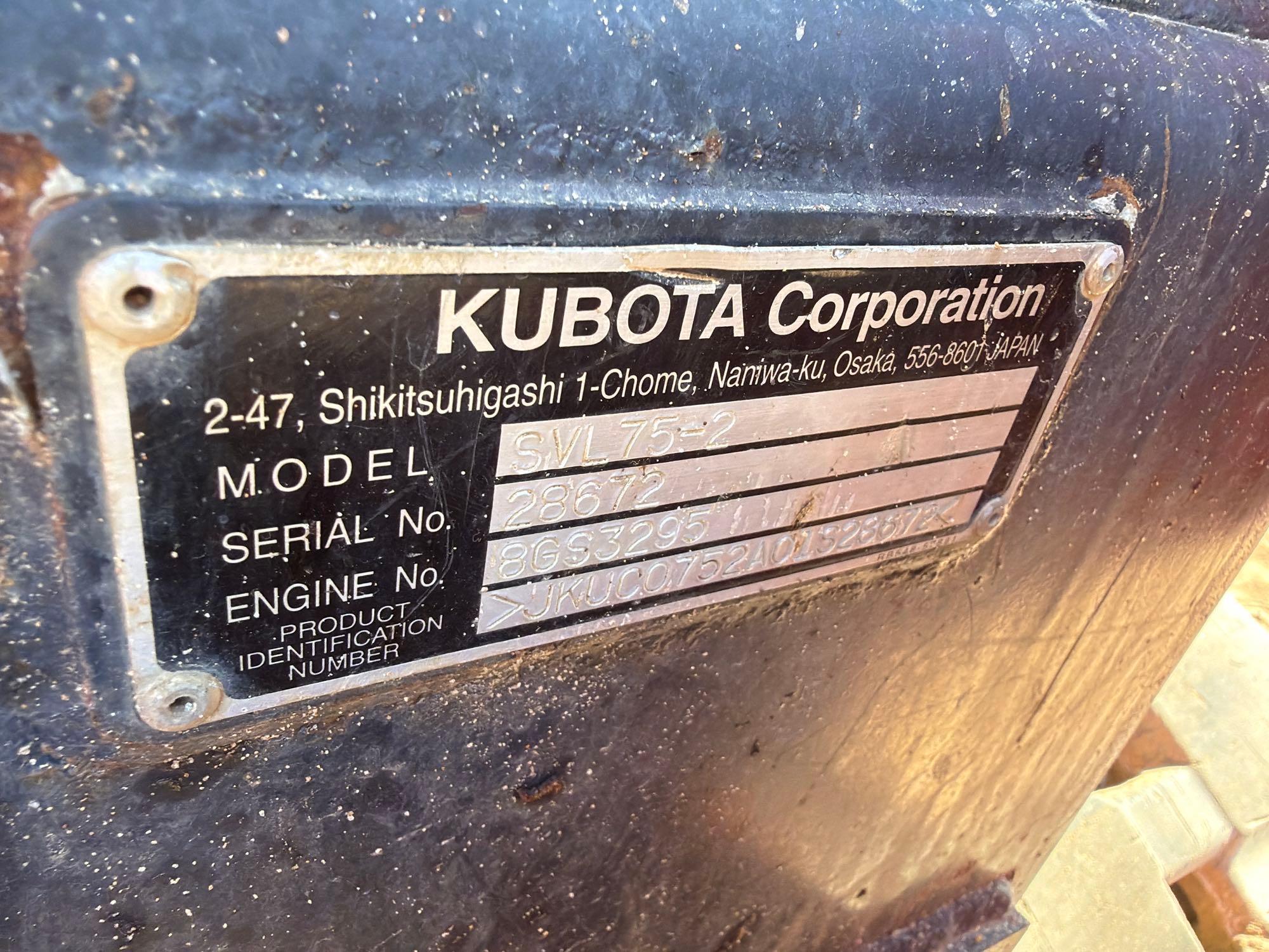2017 Kubota SVL75-2