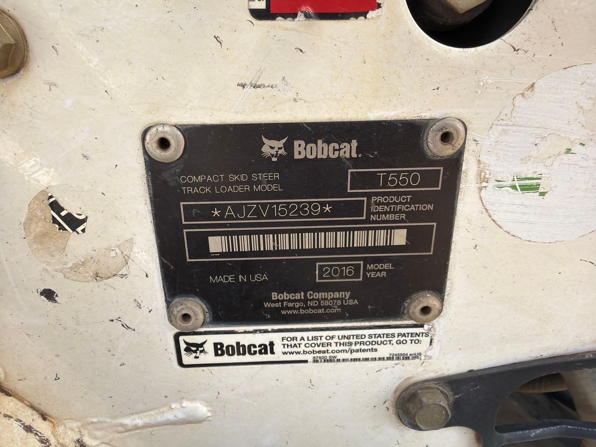 2015 Bobcat T550