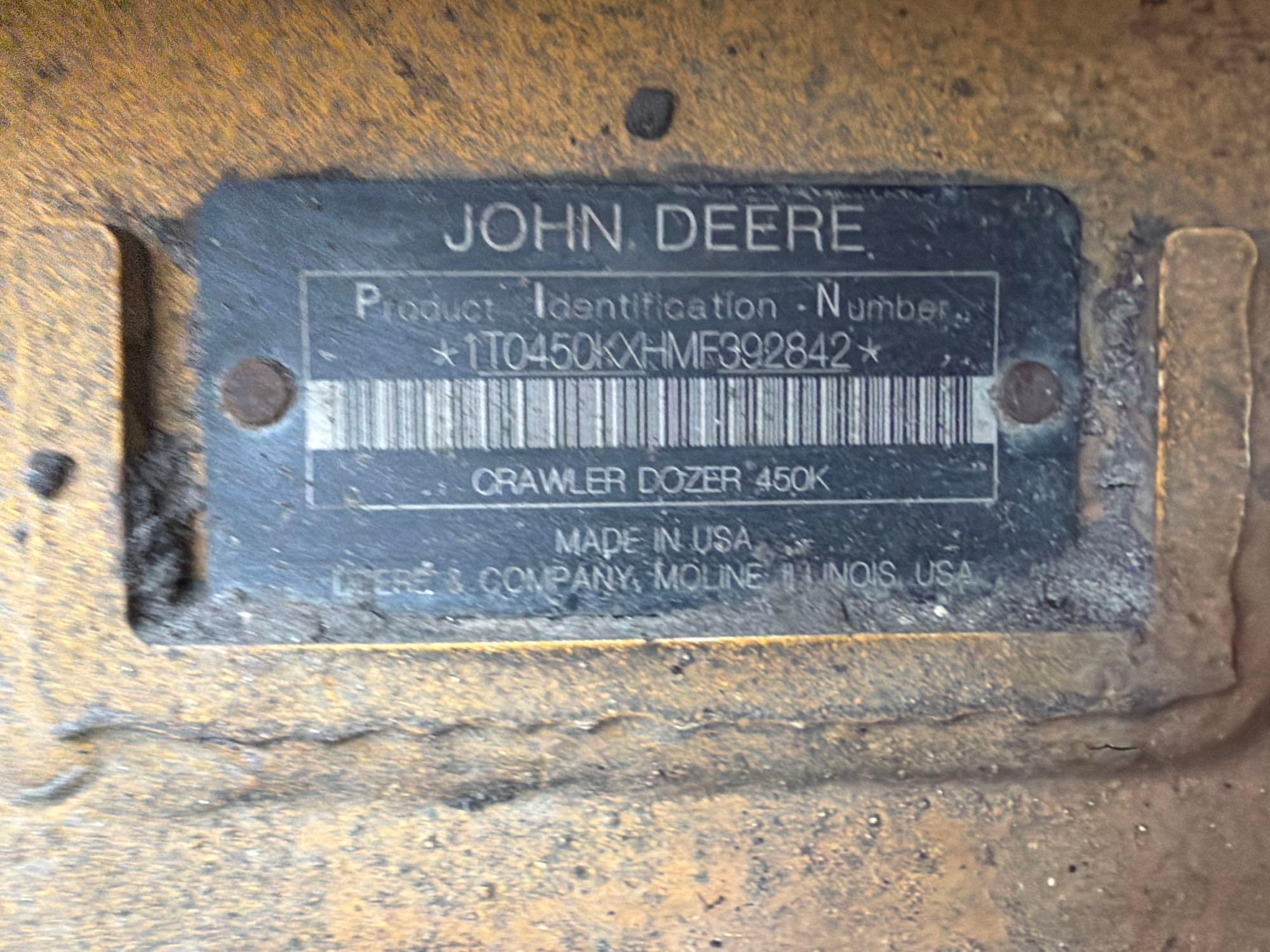 2021 John Deere 450