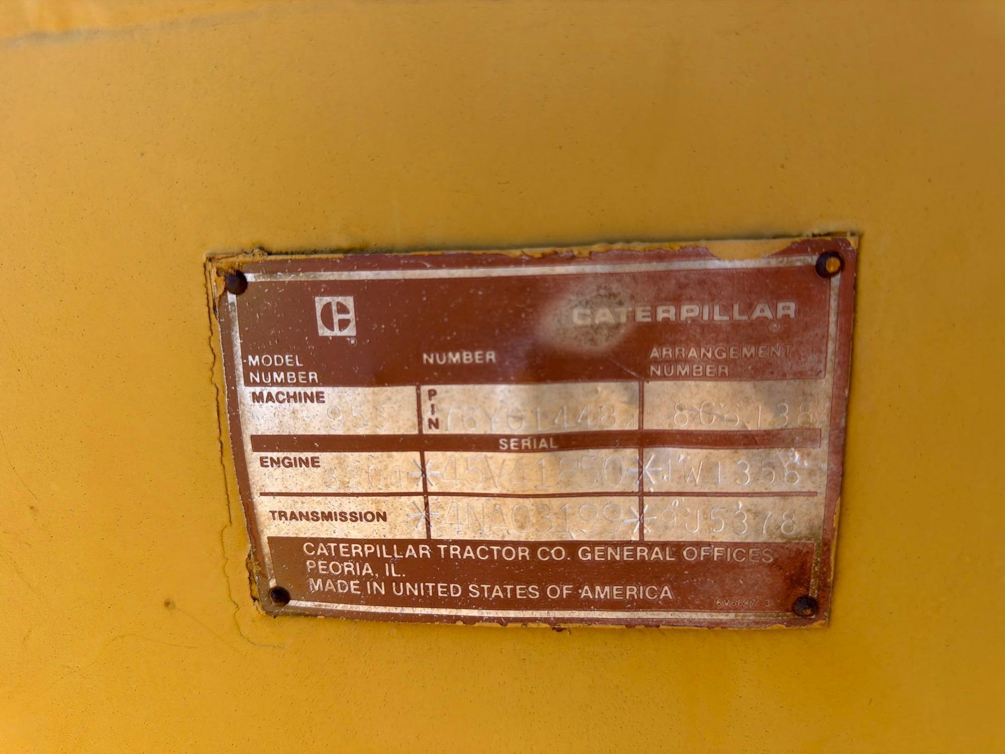 1985 Caterpillar 953