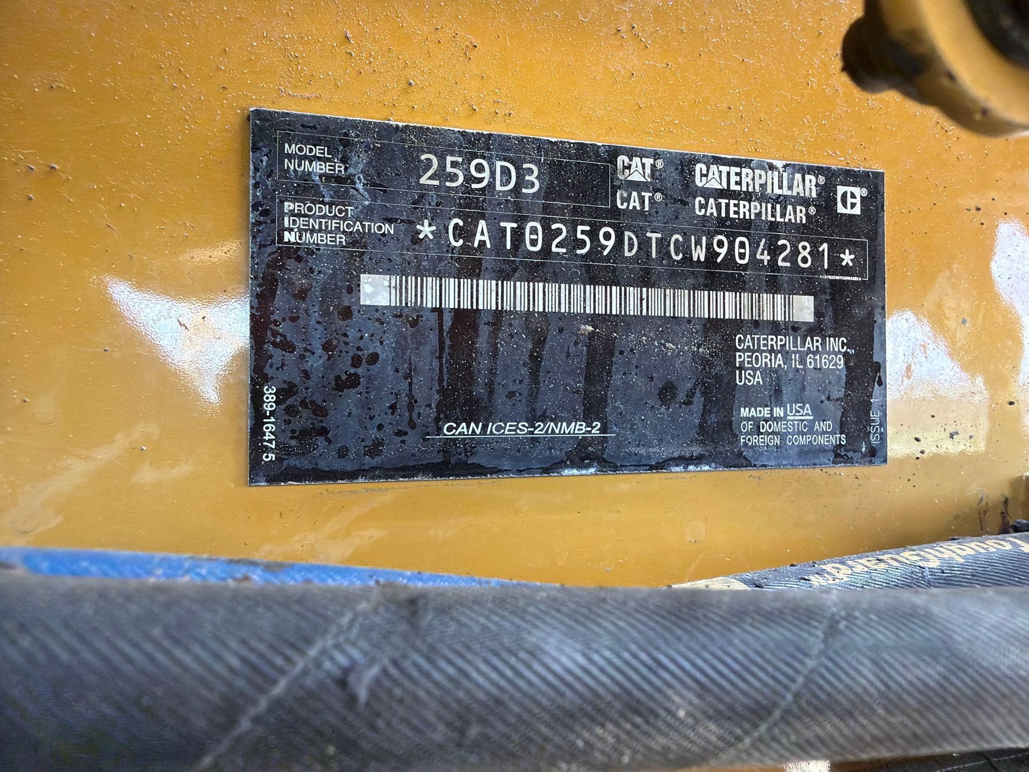 2020 Caterpillar 259D