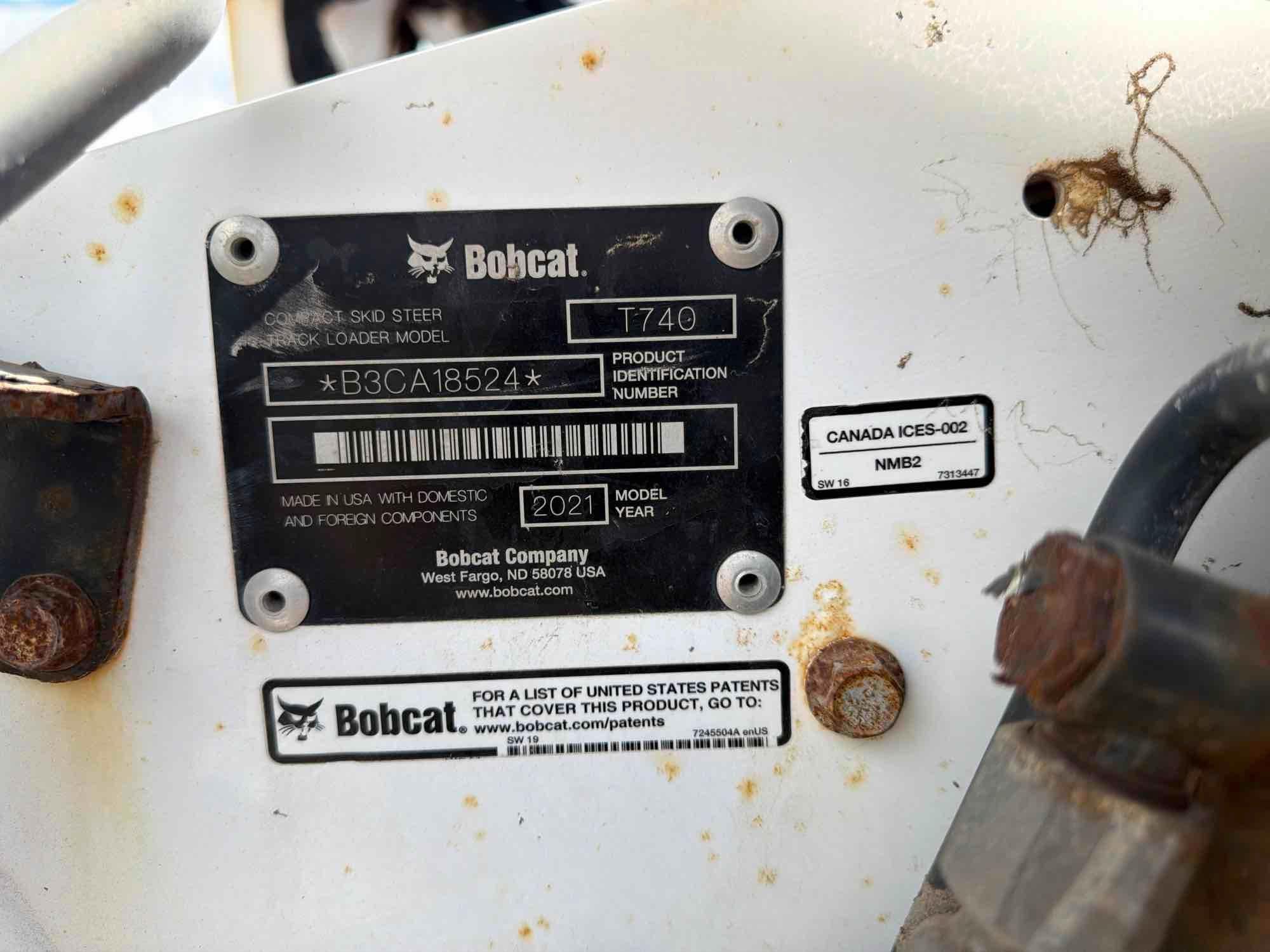 2021 Bobcat RT740