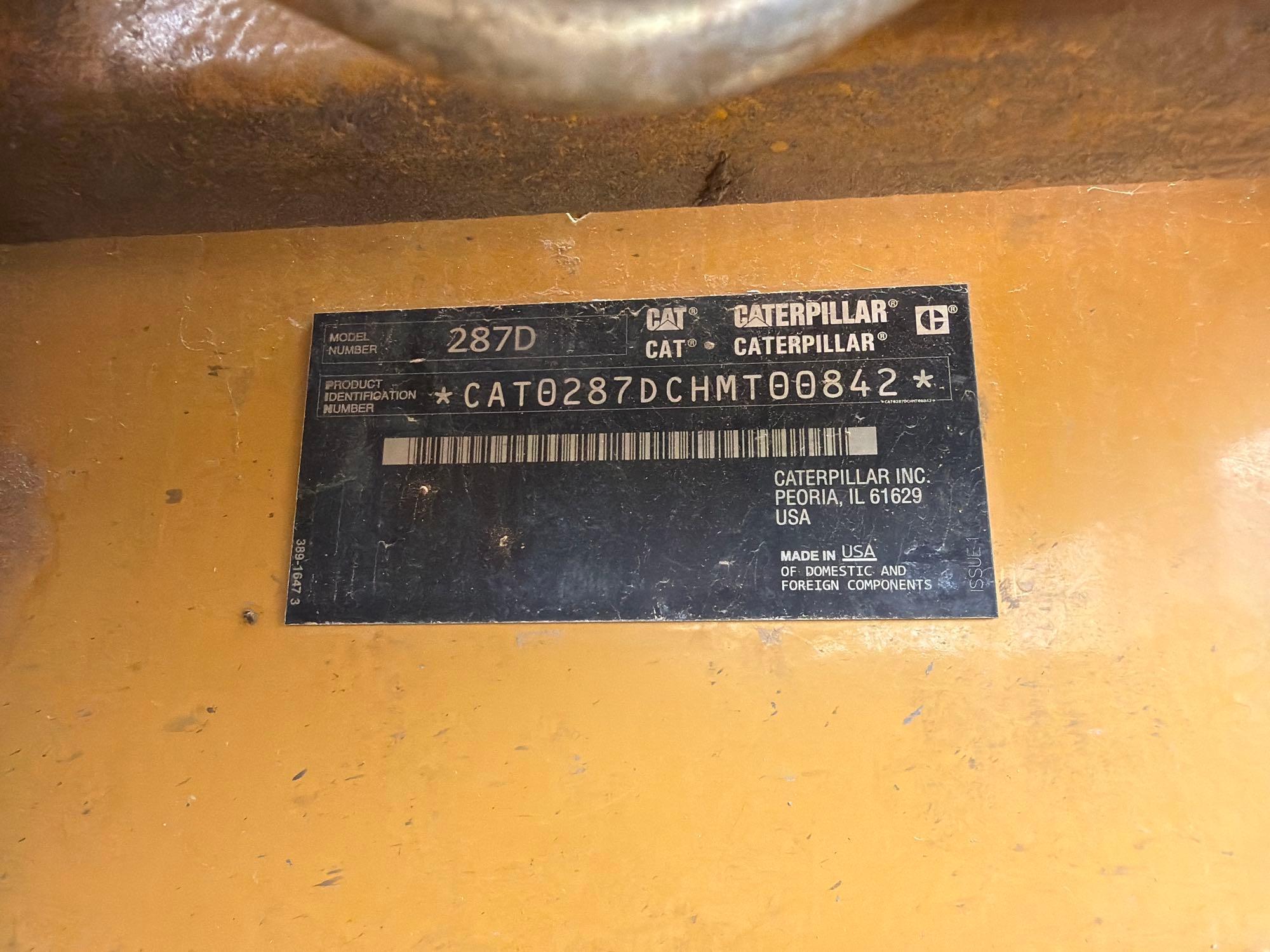 2016 Caterpillar 287D