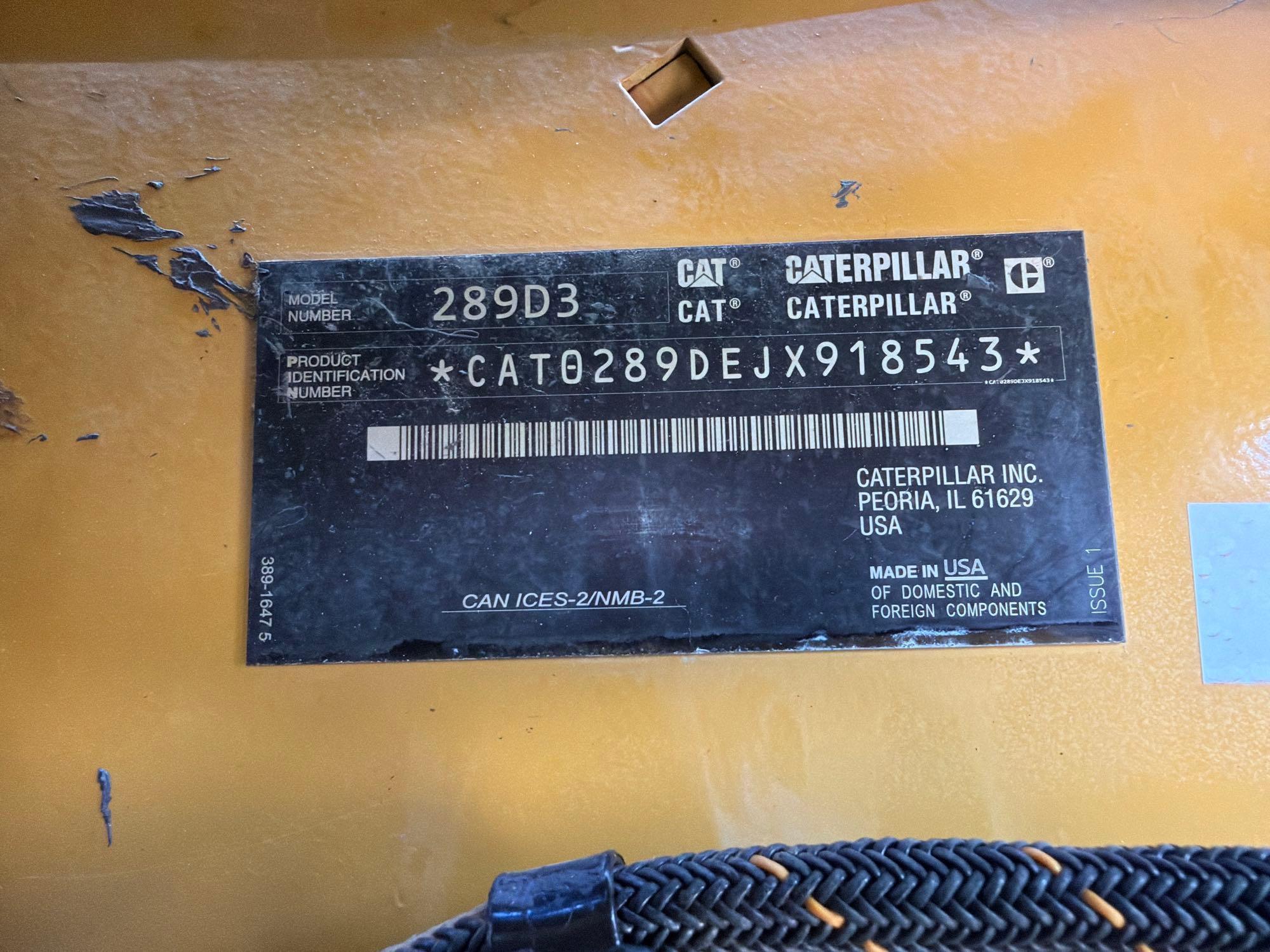 Caterpillar 289D