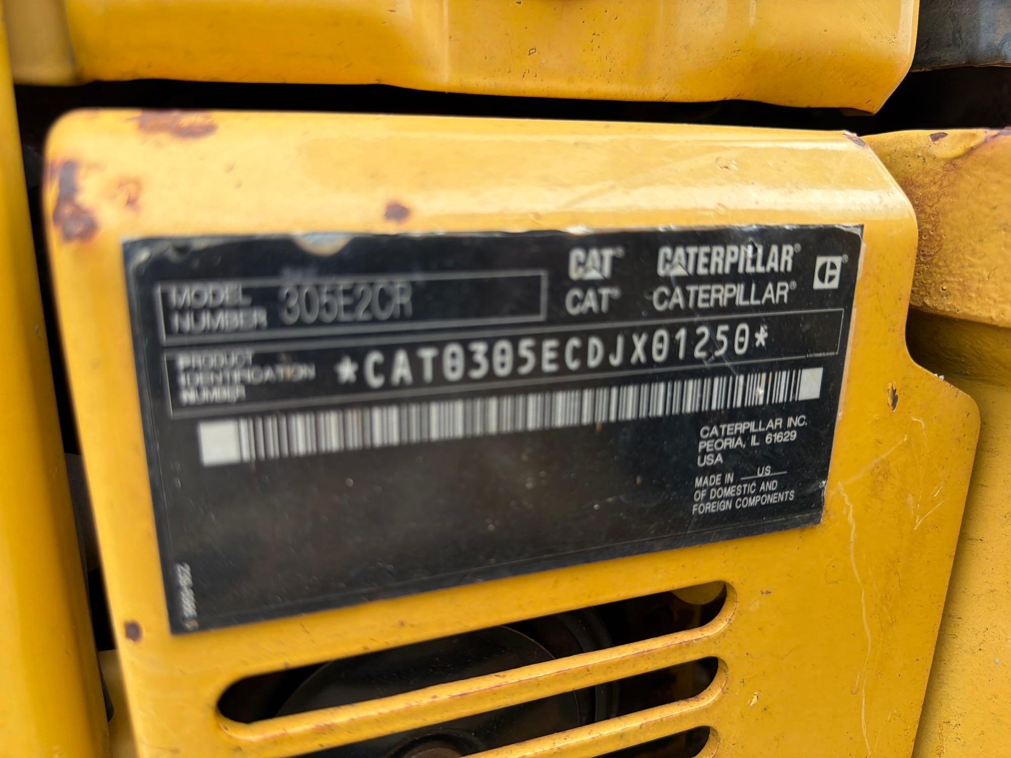 2015 Caterpillar 305E2CR