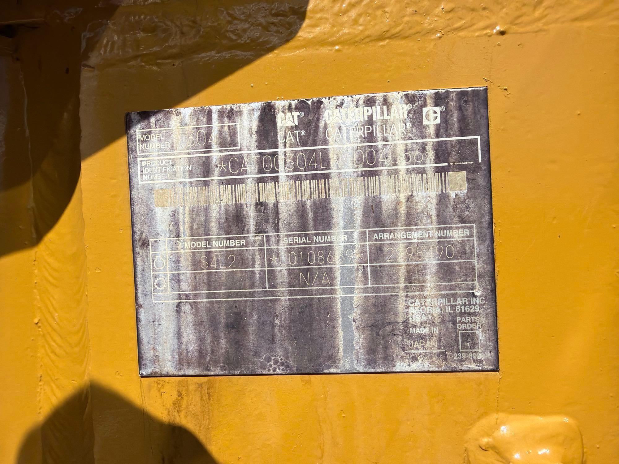 2005 Caterpillar 304