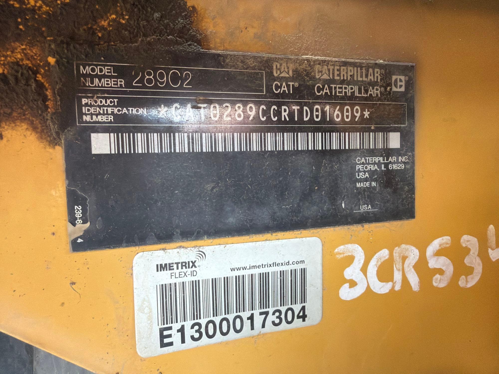 2013 Caterpillar 289C