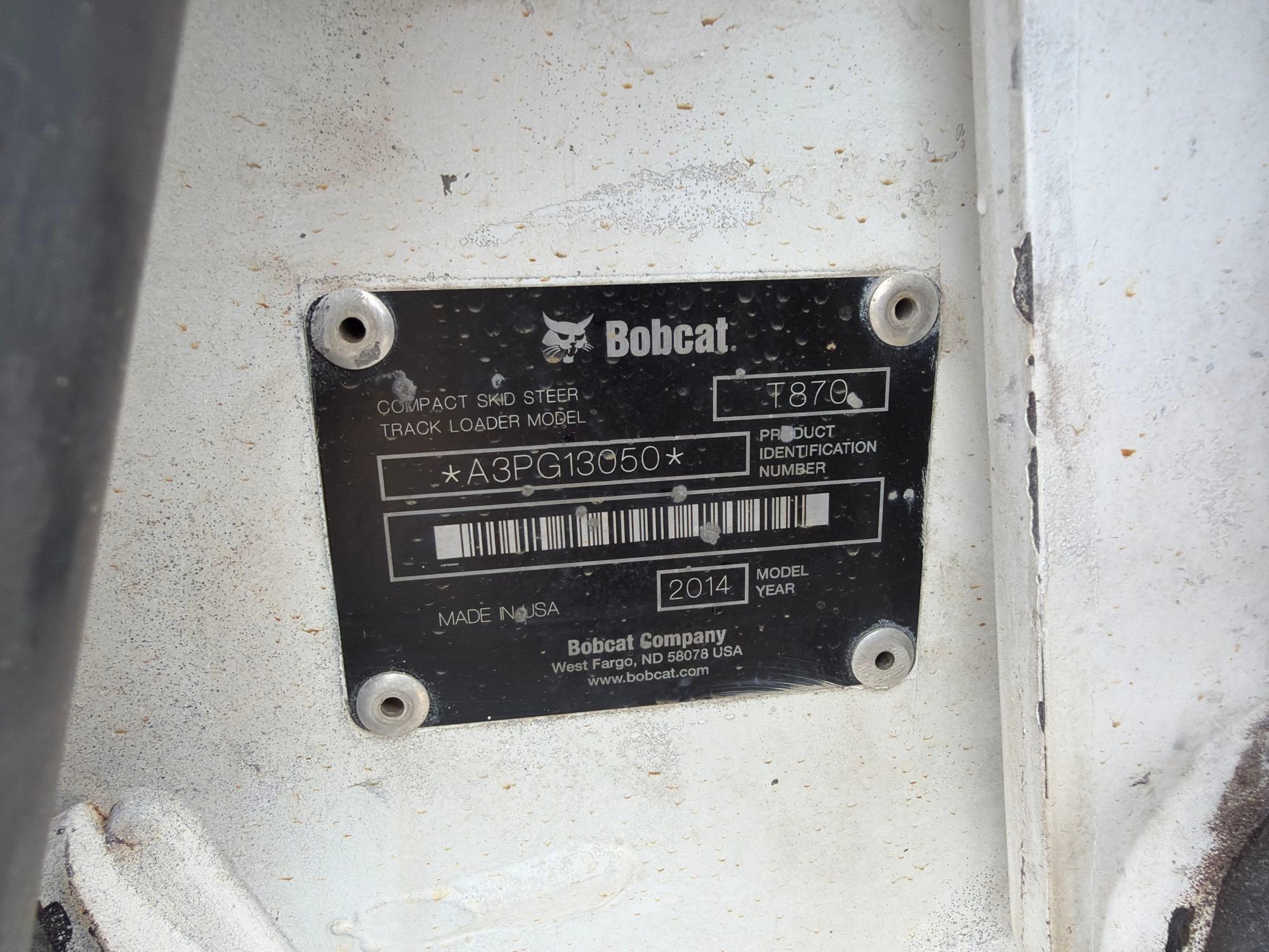 2014 Bobcat RT870