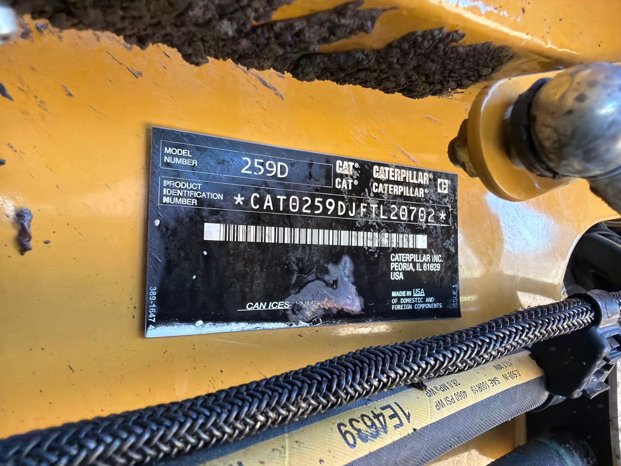 2019 Caterpillar 259D