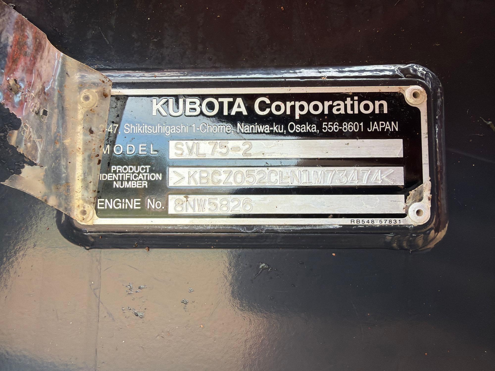 2023 Kubota SVL75-2