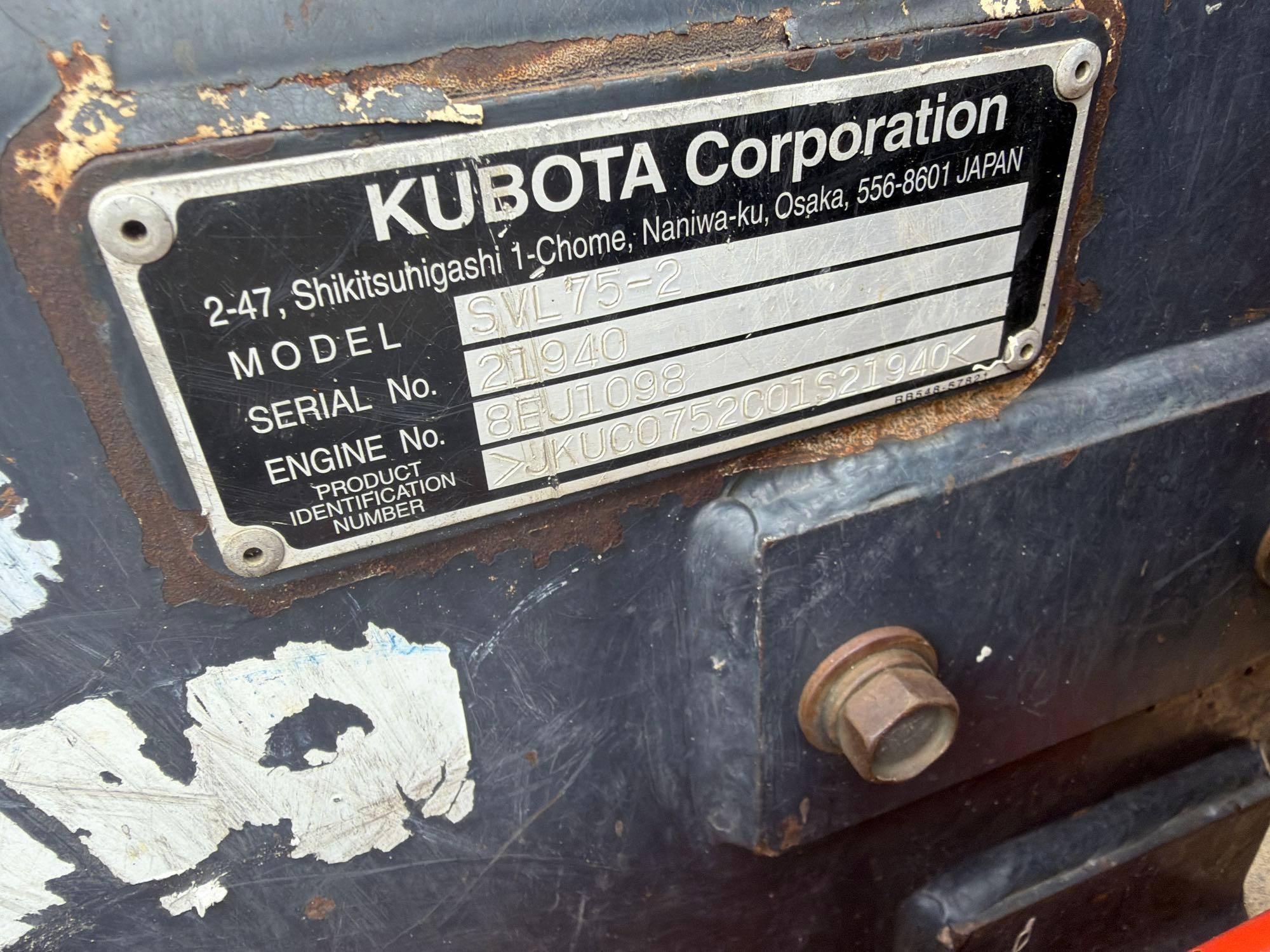 2014 Kubota 752