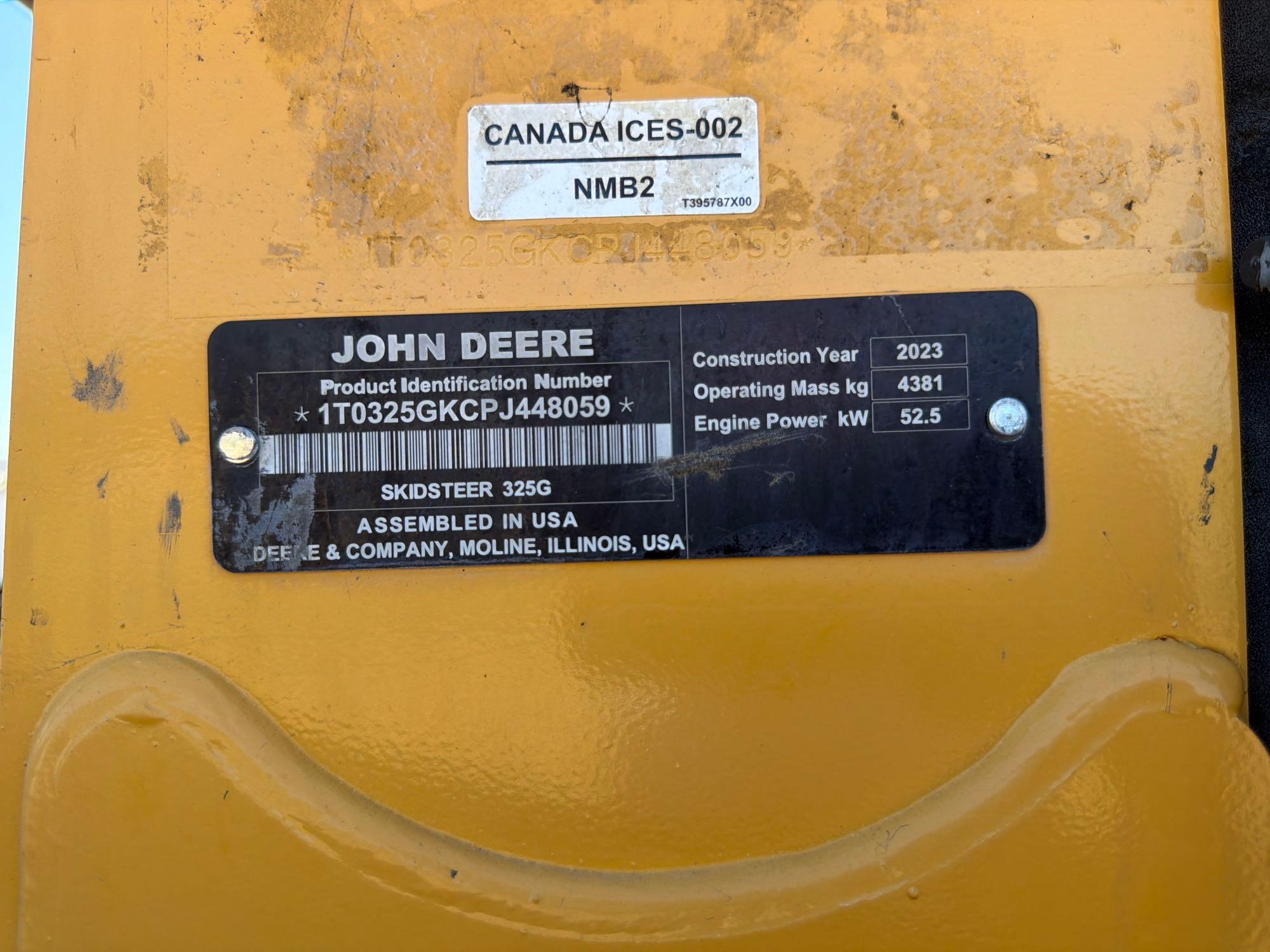 2023 John Deere 325G
