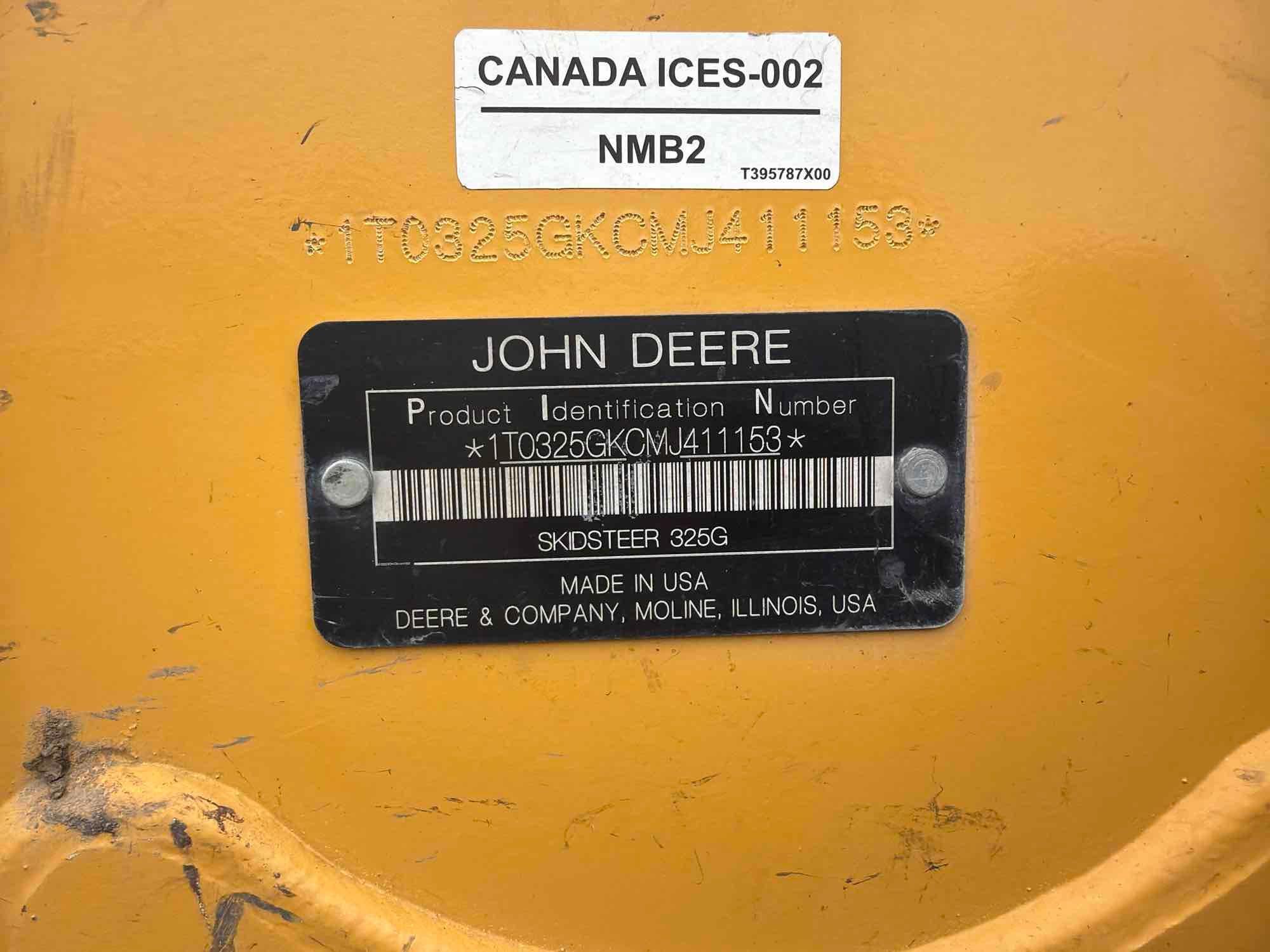2022 John Deere 325G