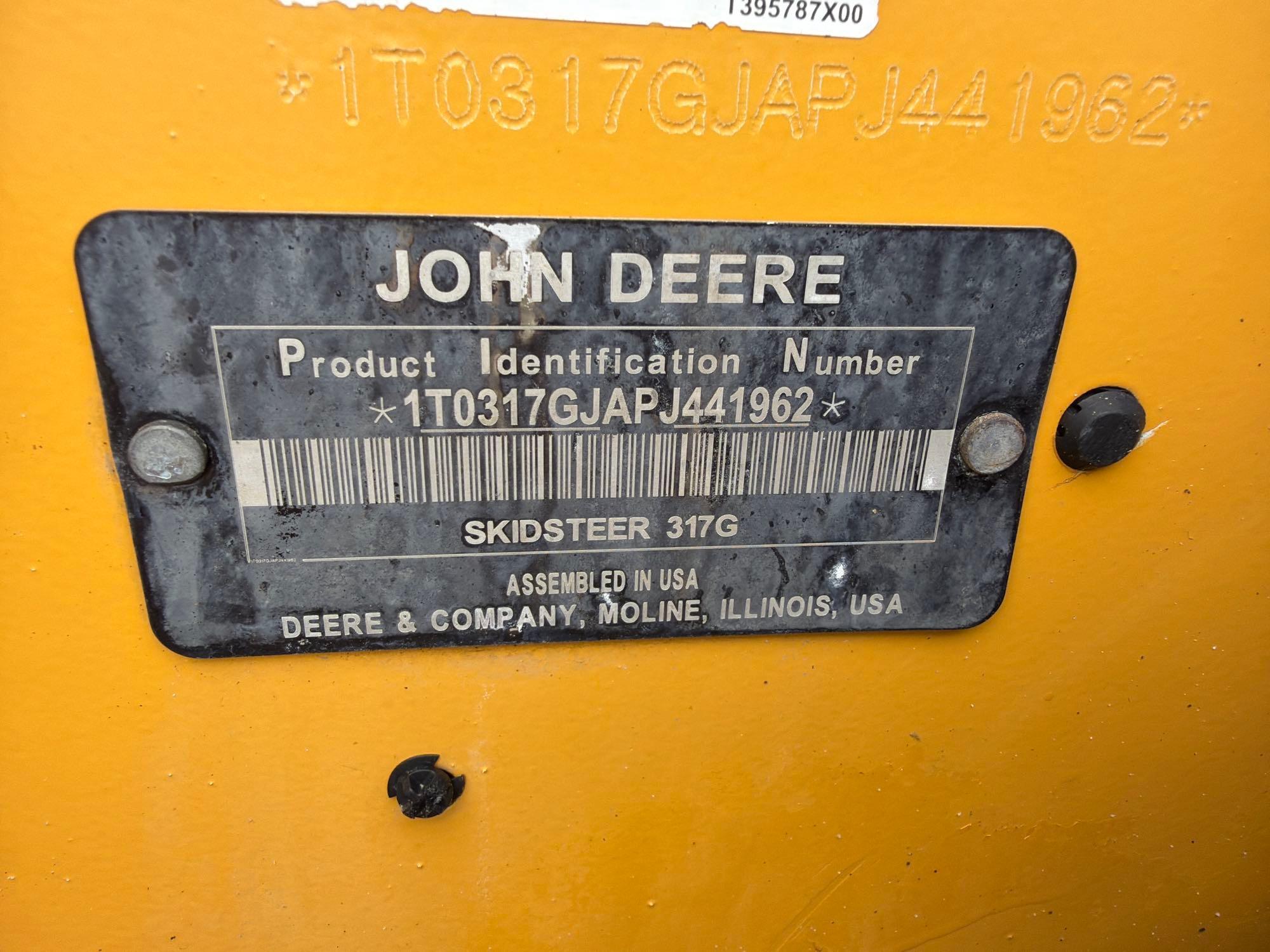 2023 John Deere 317G