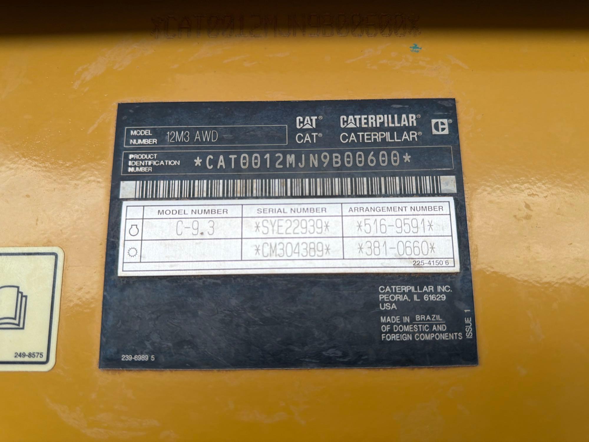 Caterpillar 12M3