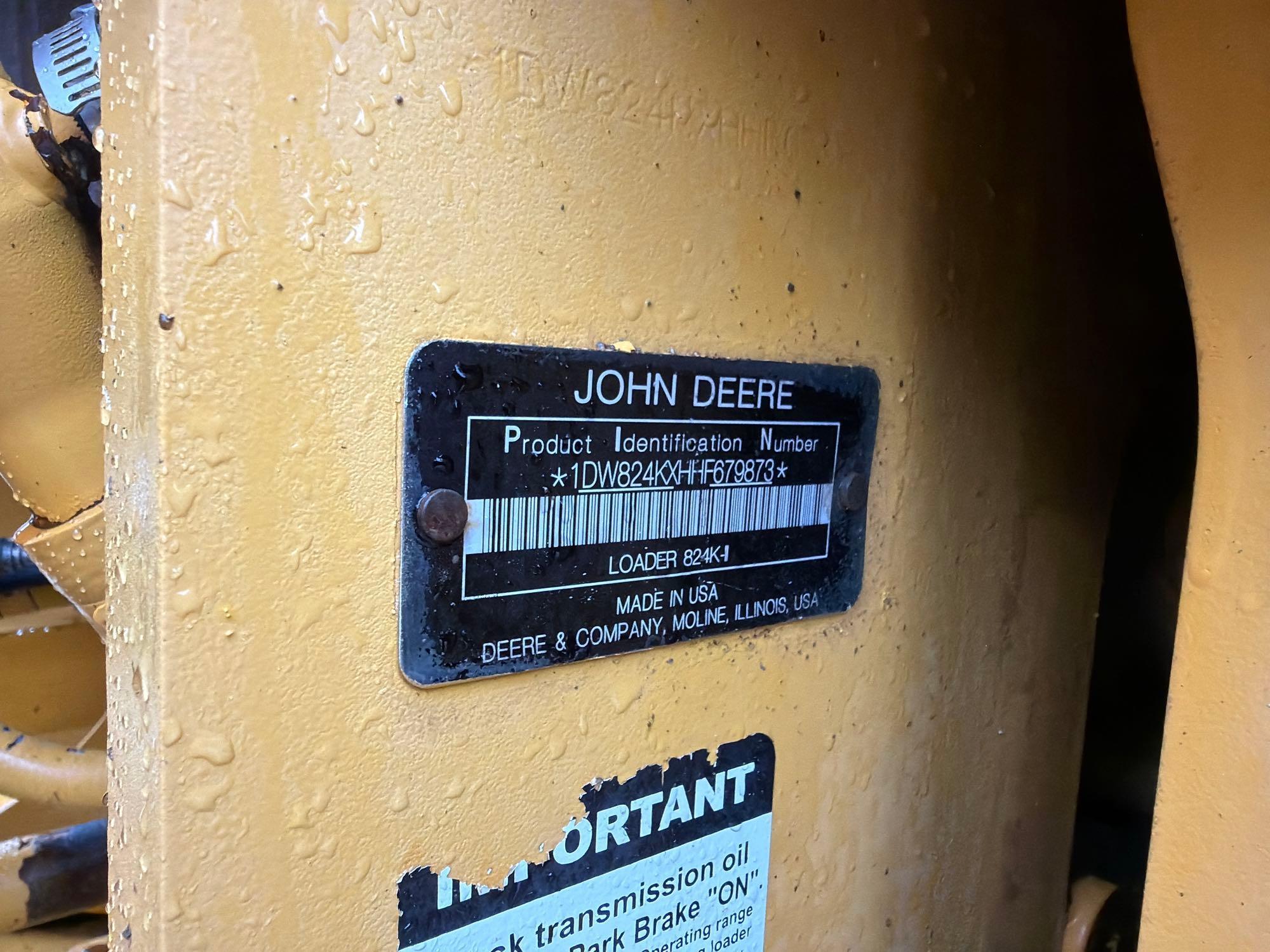 John Deere 824K