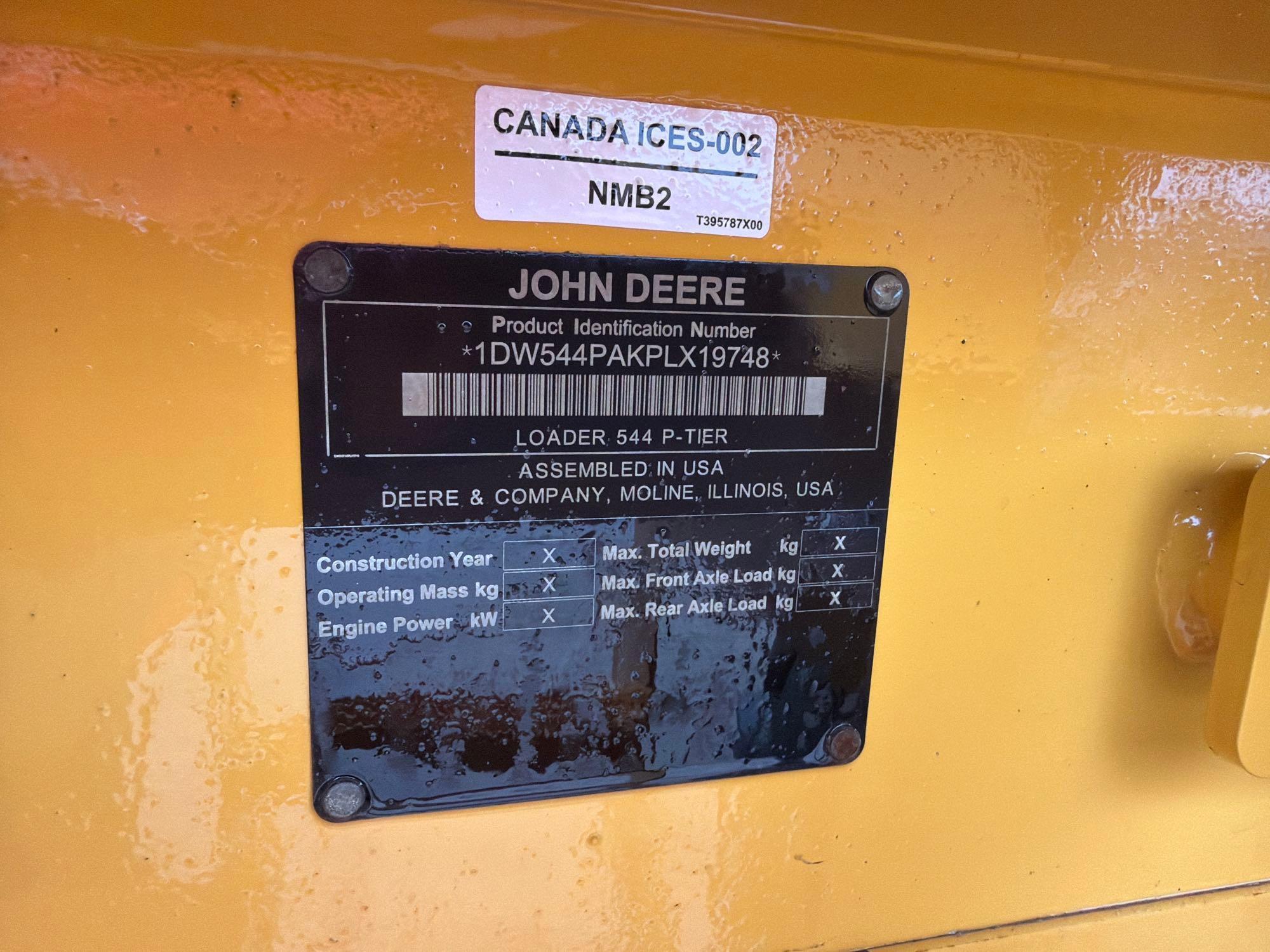 John Deere 544