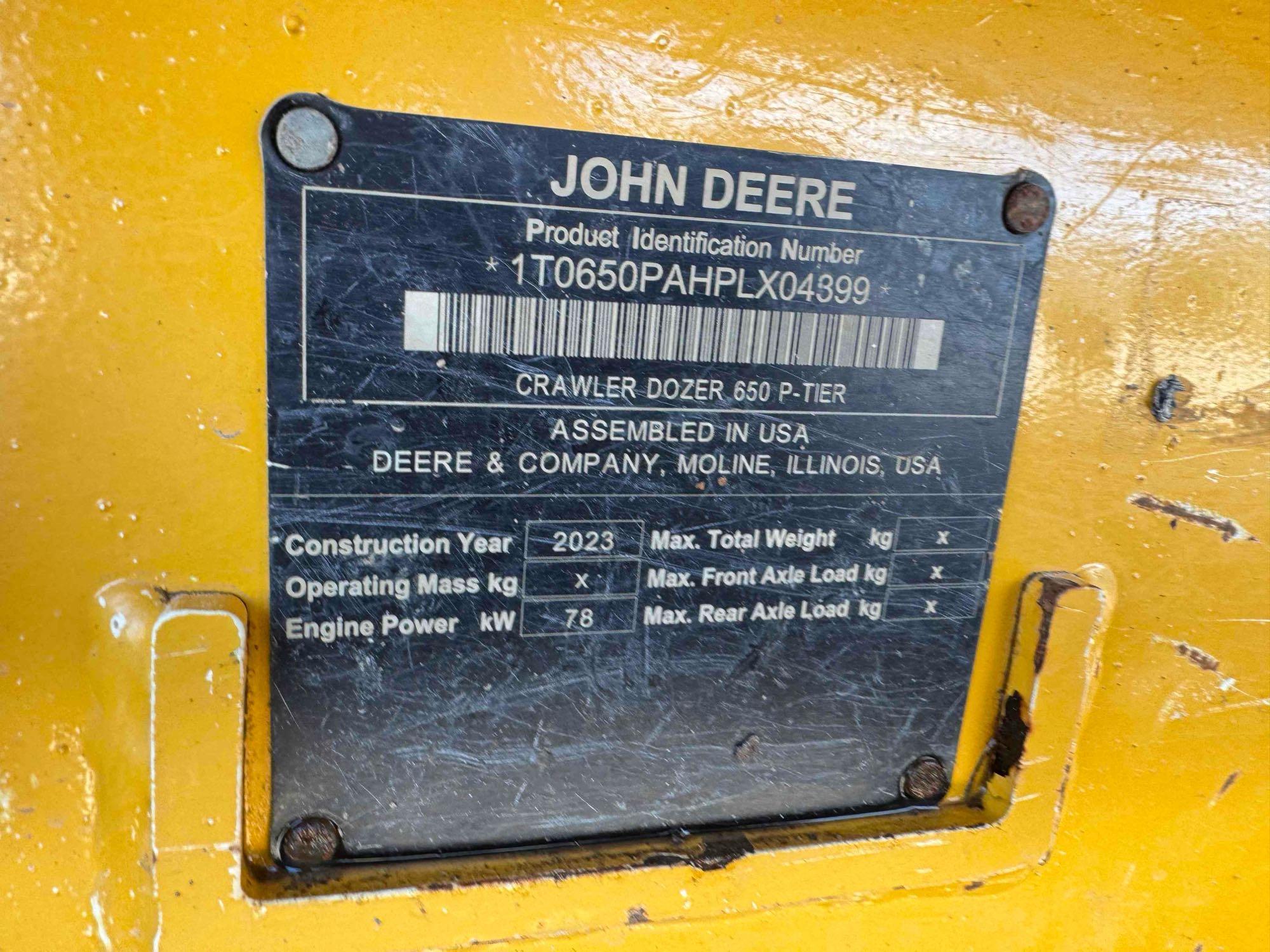 John Deere 650P