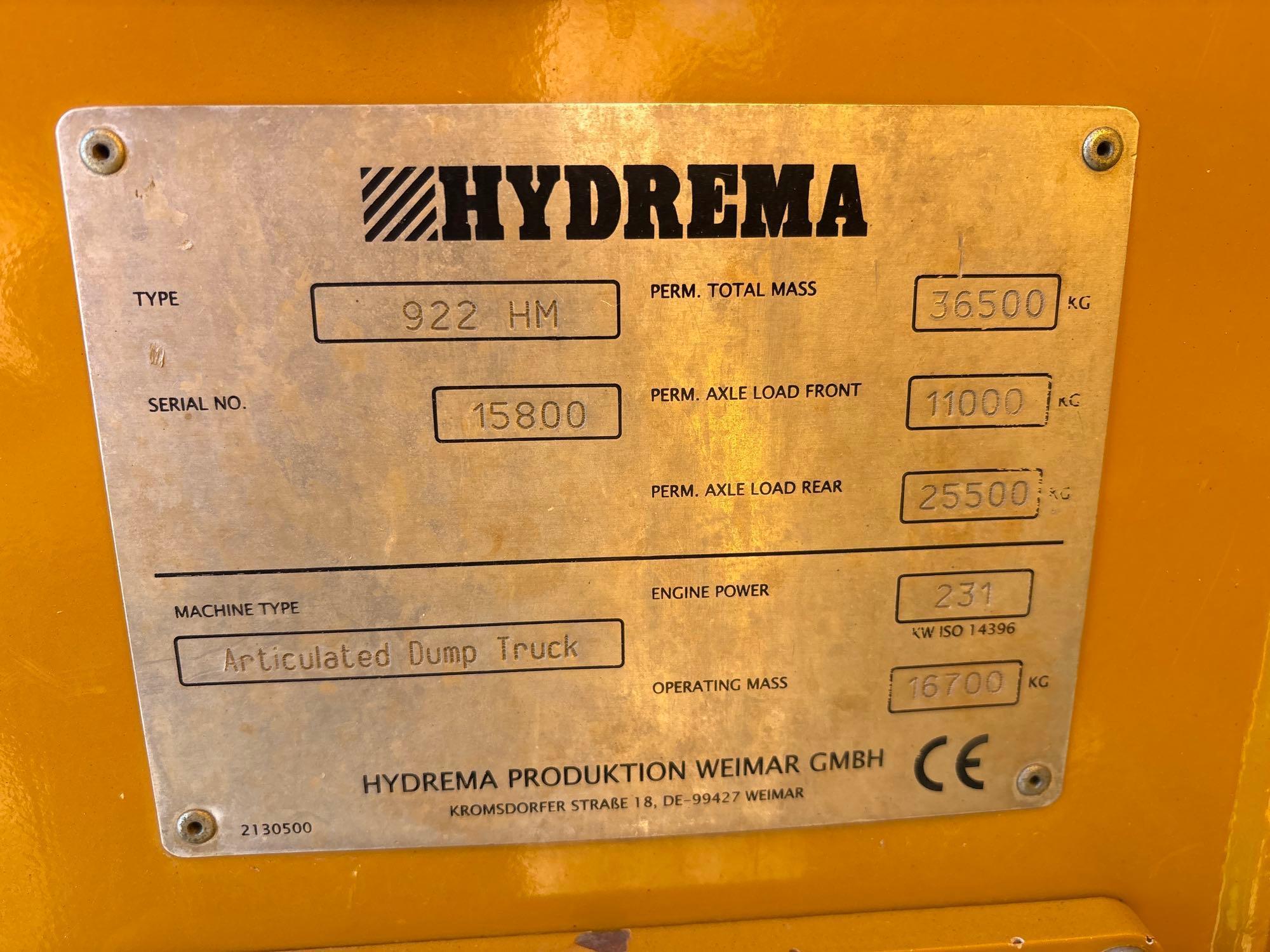Hydrema 922