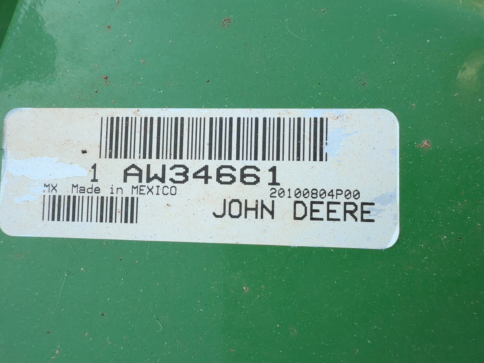 2012 John Deere HX20
