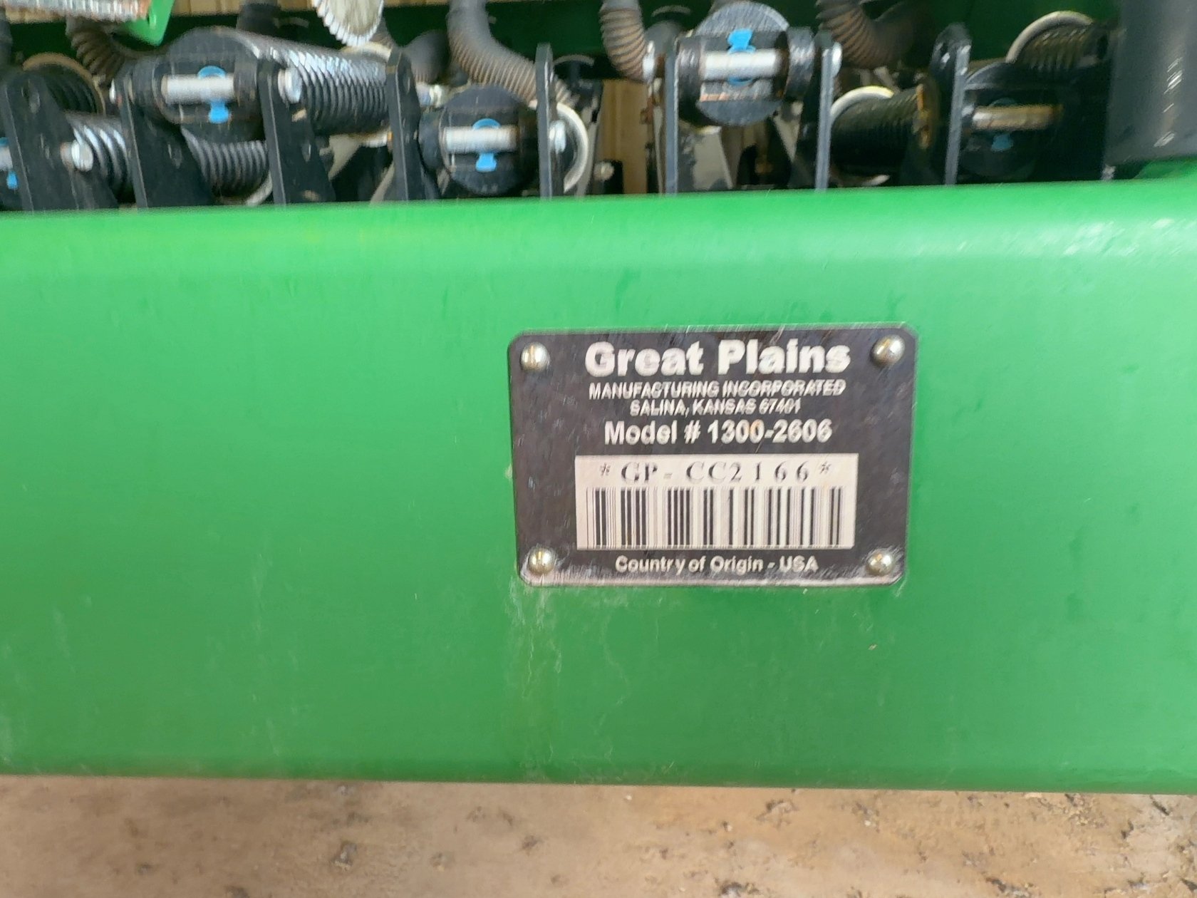 2011 Great Plains 1300