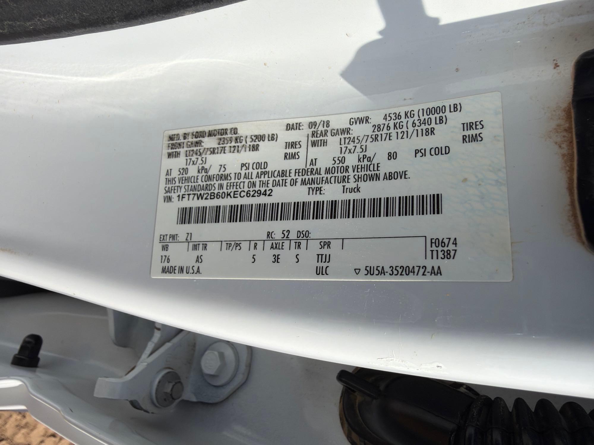 2019 Ford F250XL