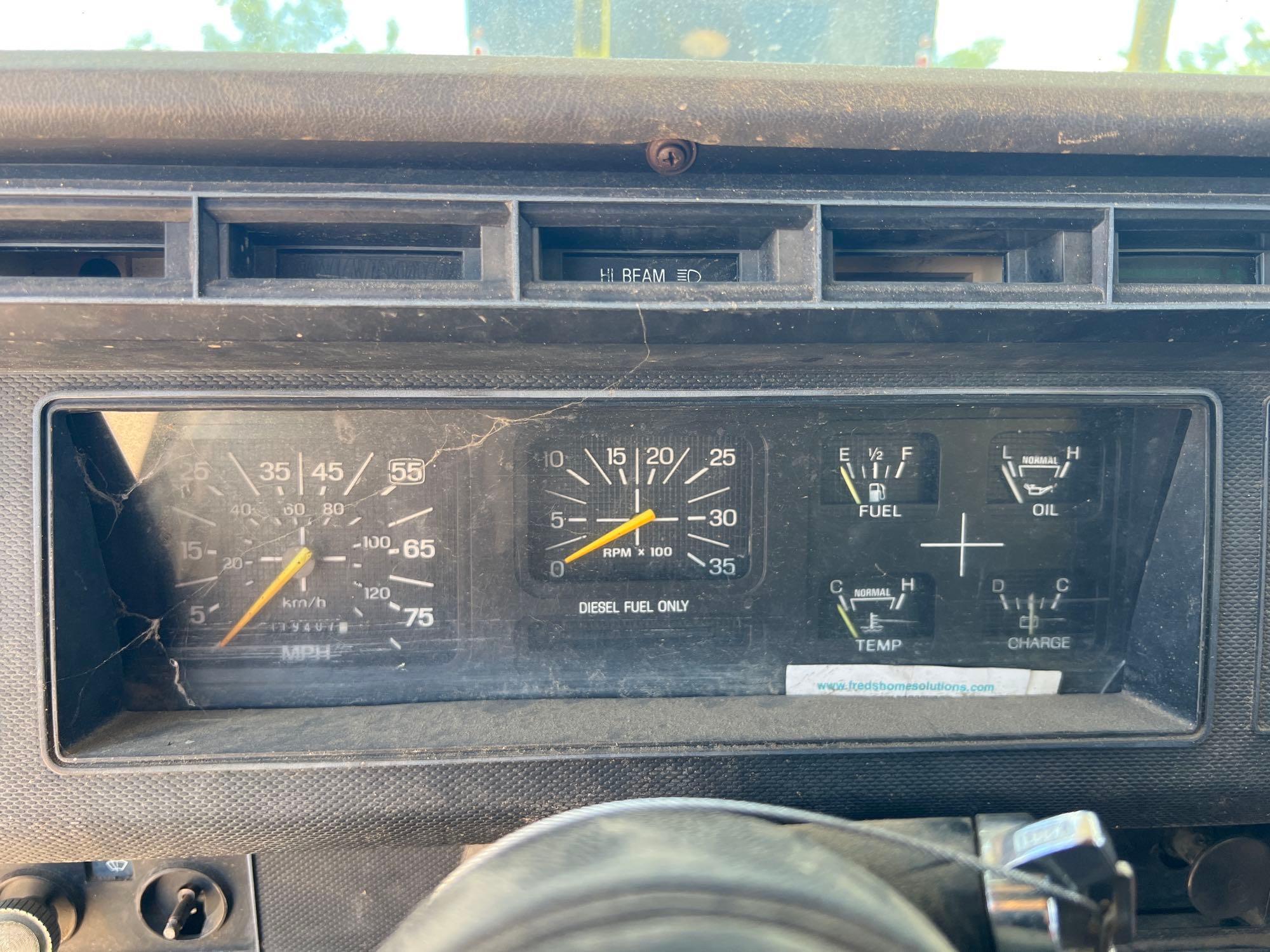 1989 Ford F700