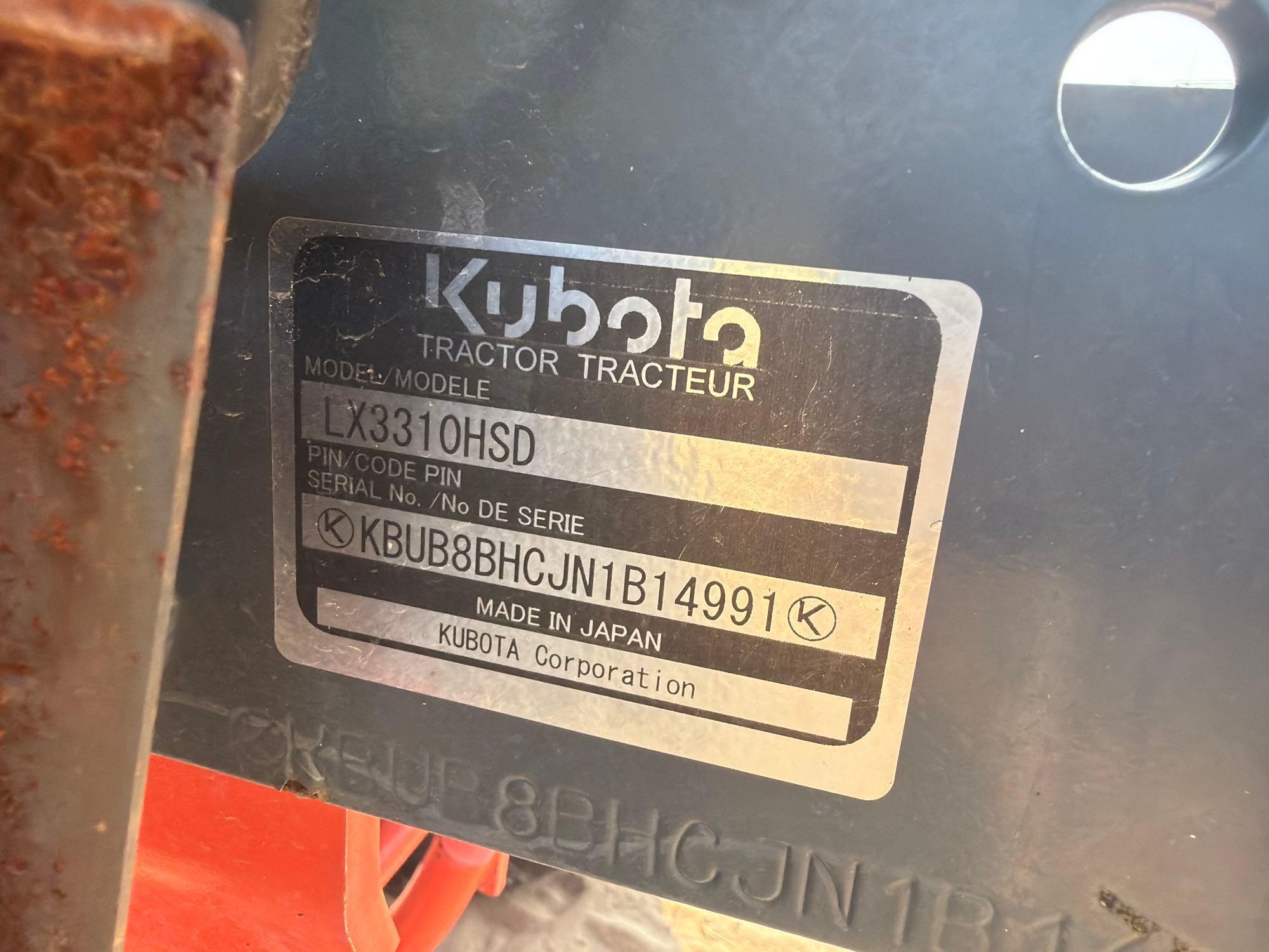 2022 Kubota Drawbar