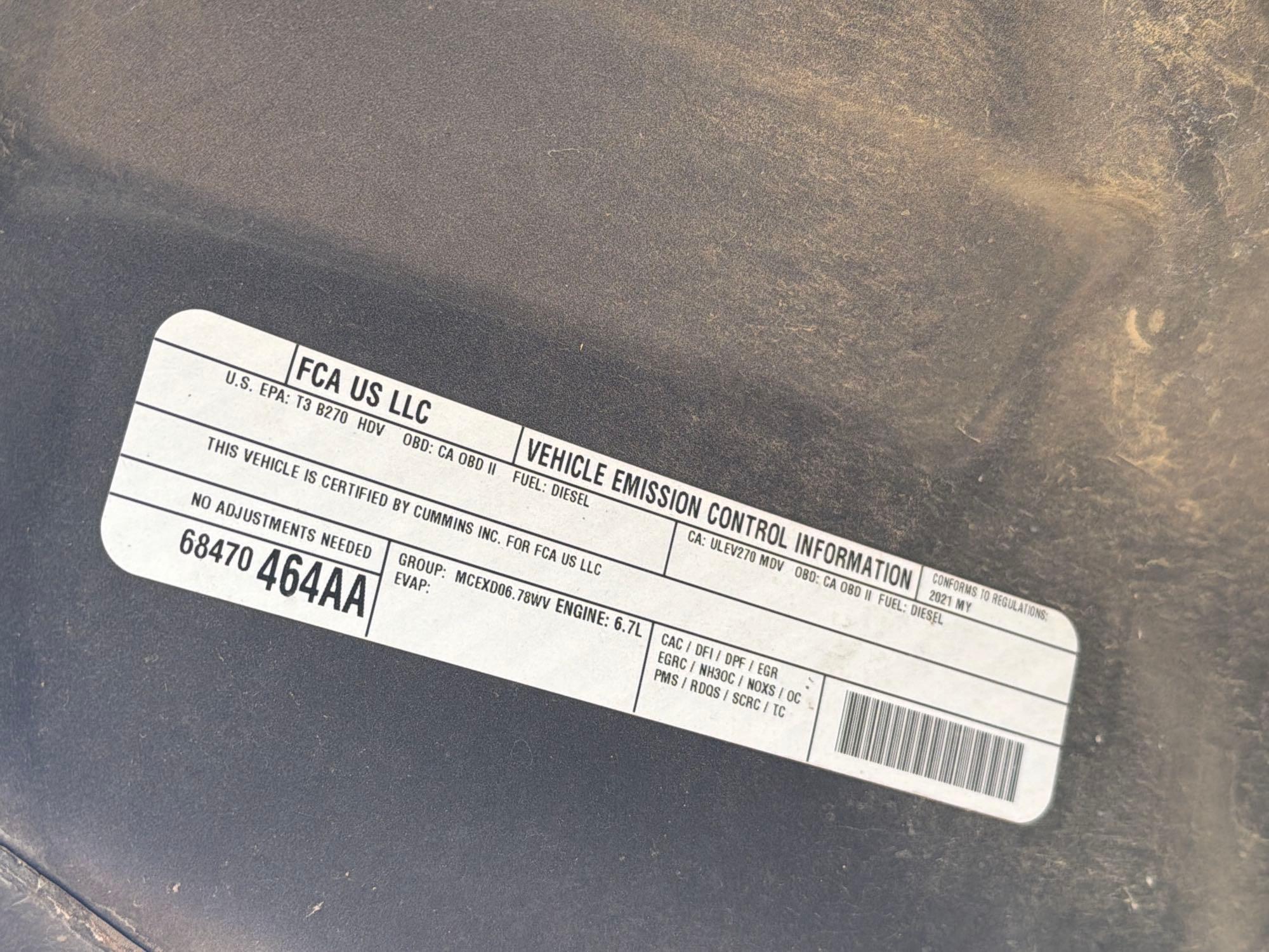 2021 Dodge 3500HD