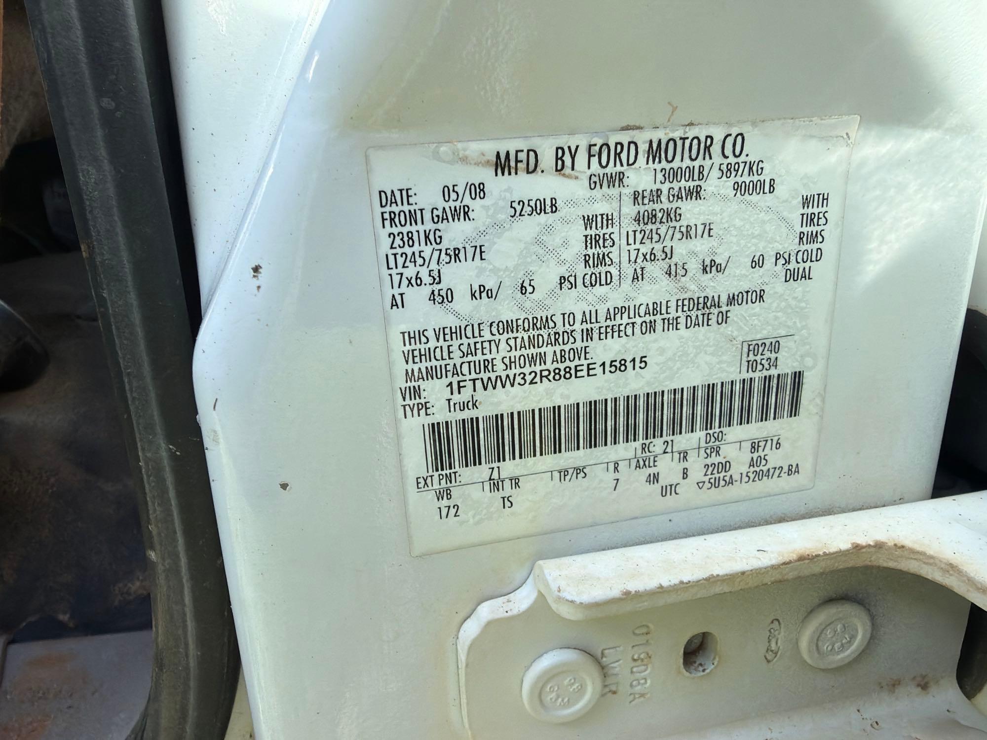 2008 Ford F350XL
