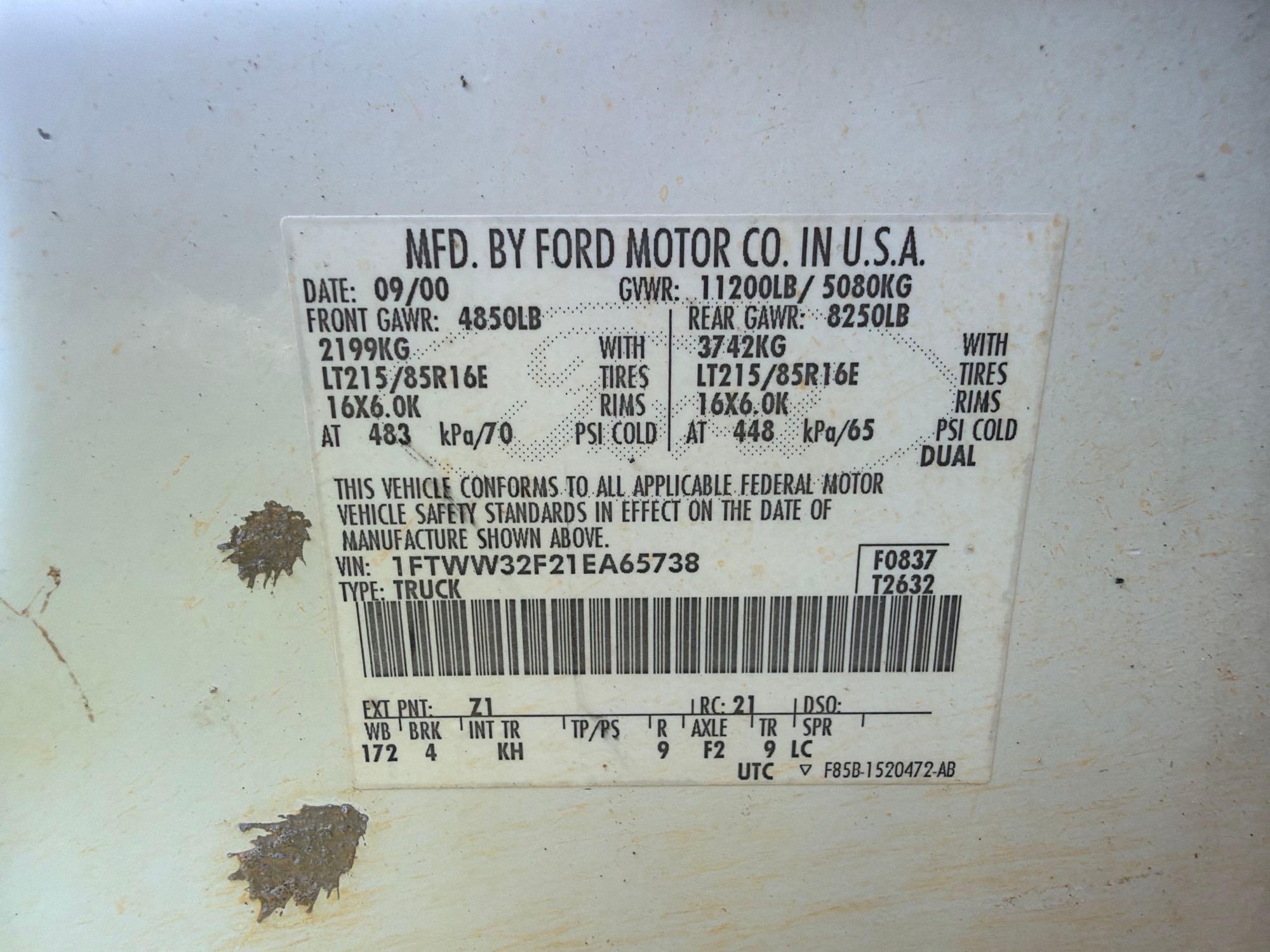 2001 Ford F350