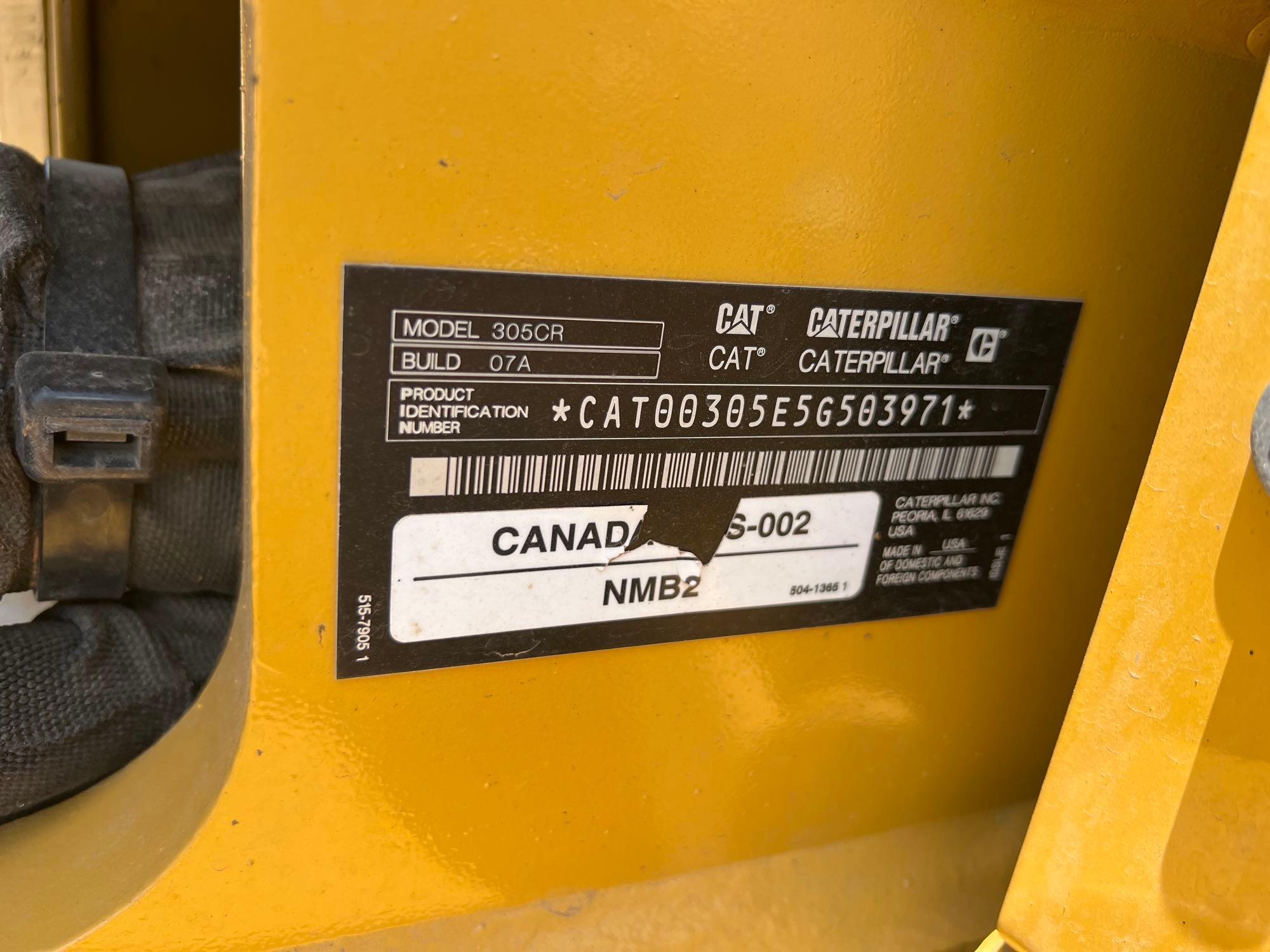 Caterpillar 305 CR