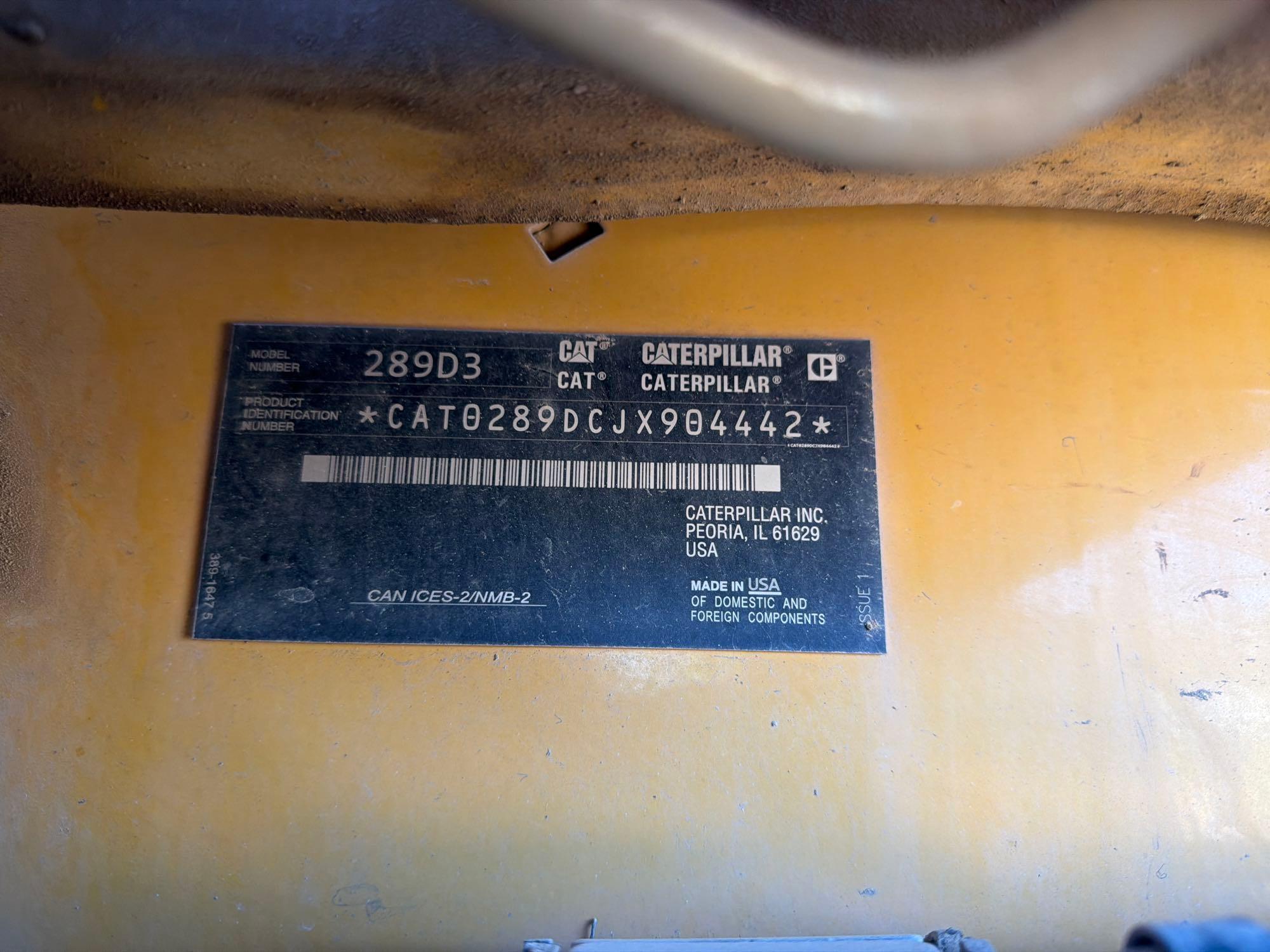 Caterpillar 289D