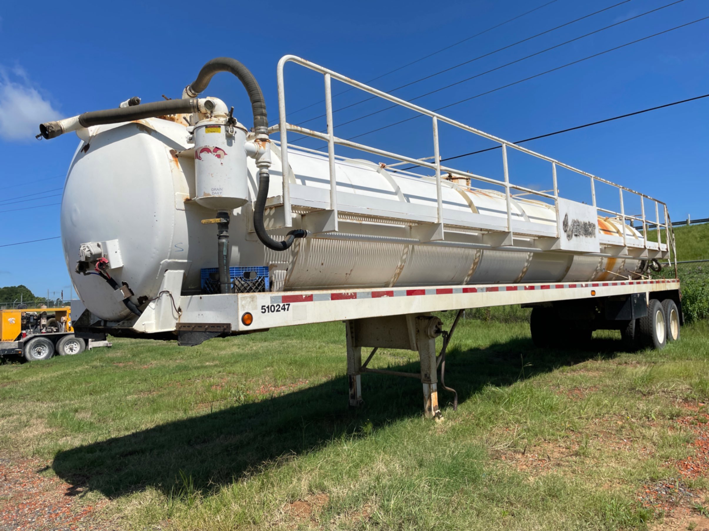 2012 JACK COUNTY 130 BBL VACUUM TRAILER