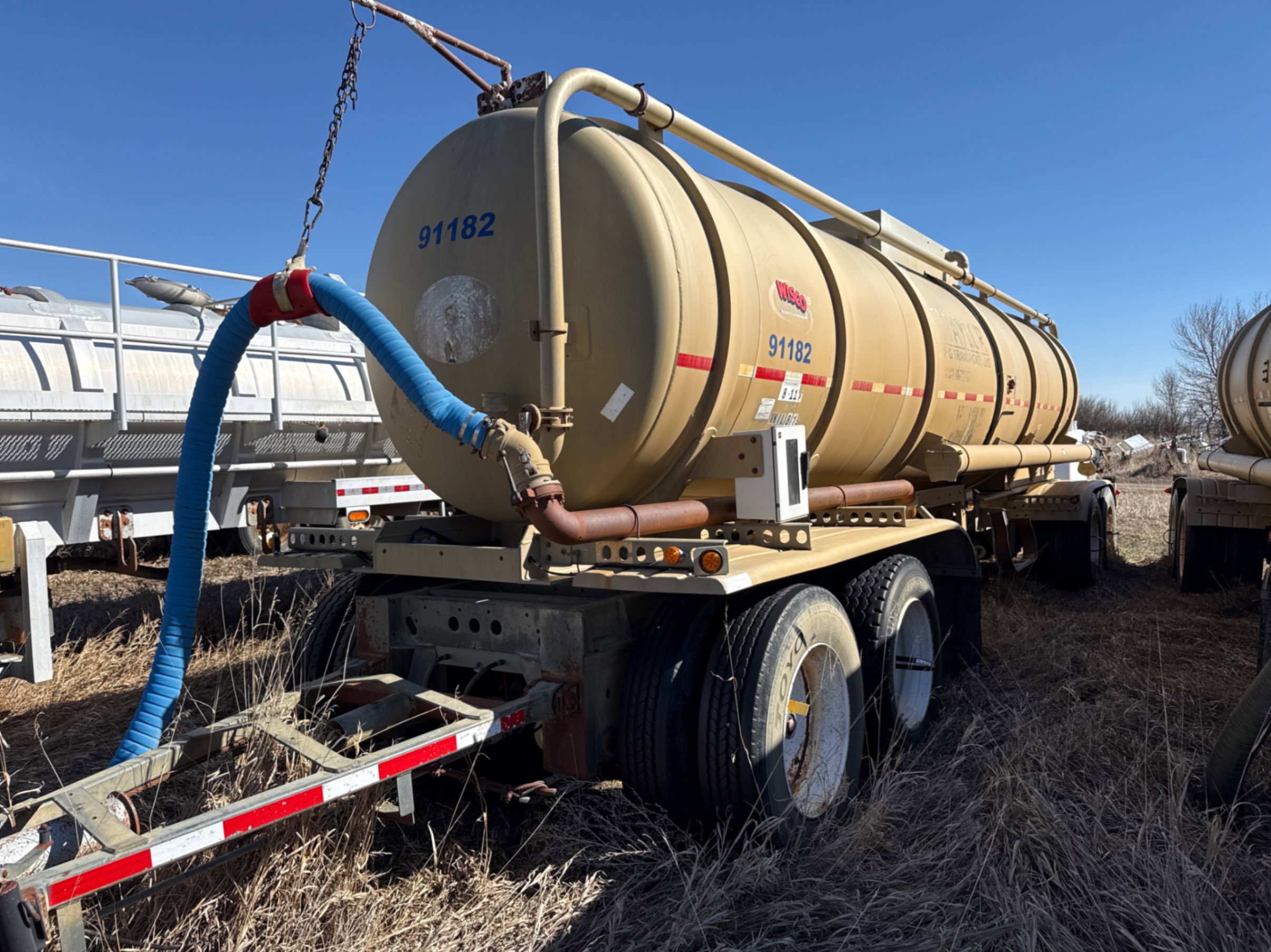 2012 STEPHENS CRUDE PUP TRAILER