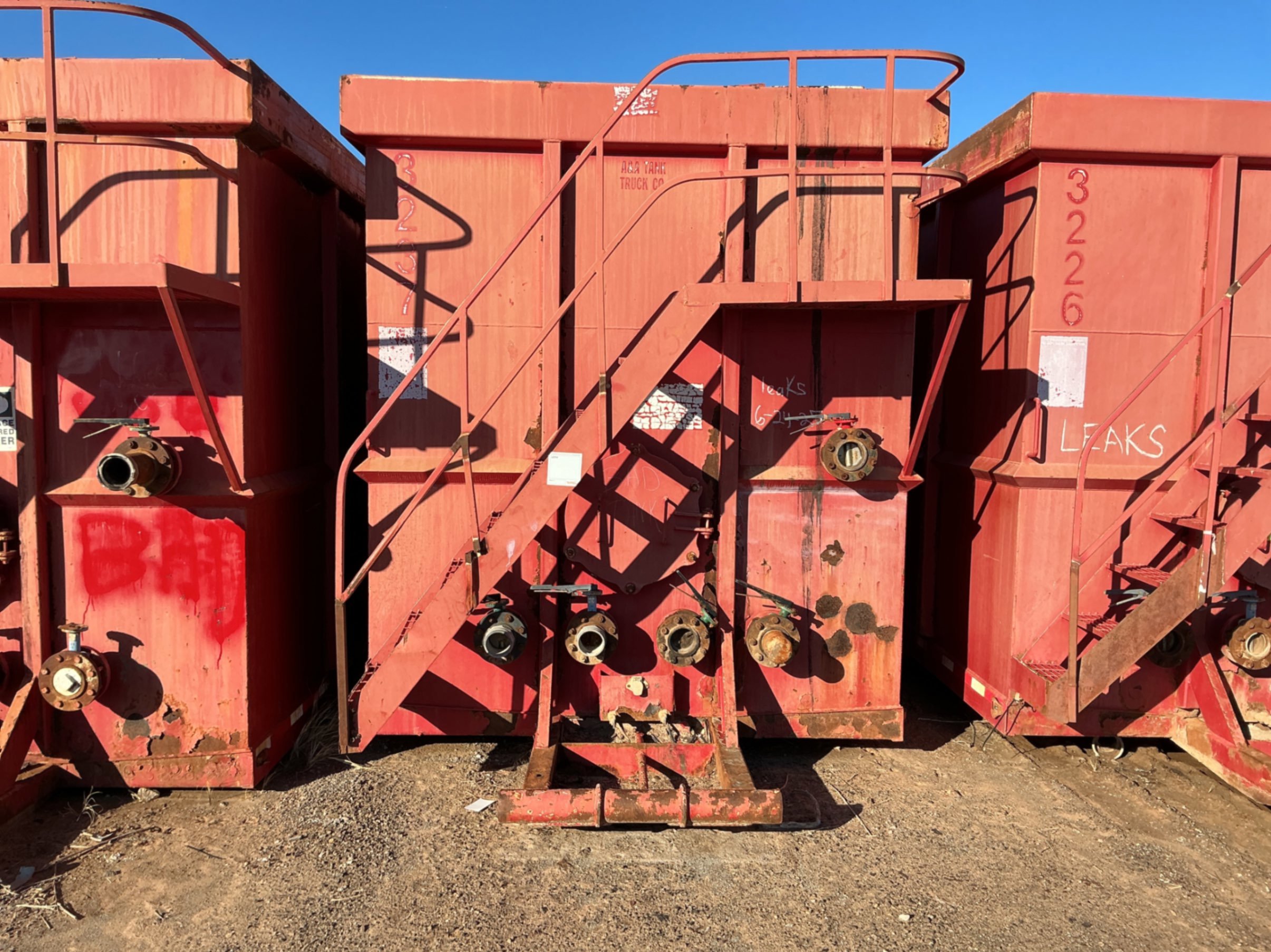 2007 FRAC TANK 500BBL WHEELED