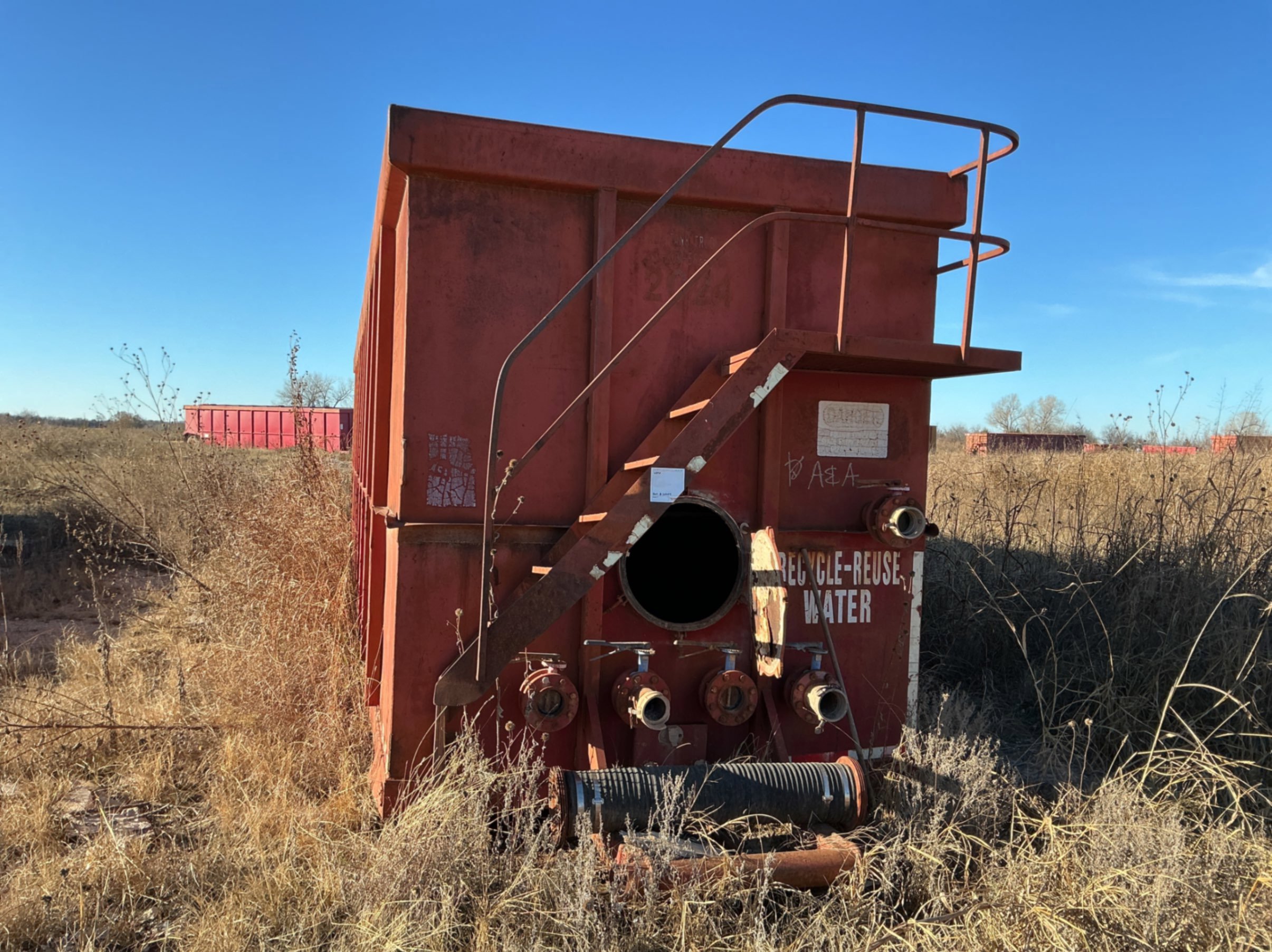 1997 FRAC TANK 500BBL WHEELED