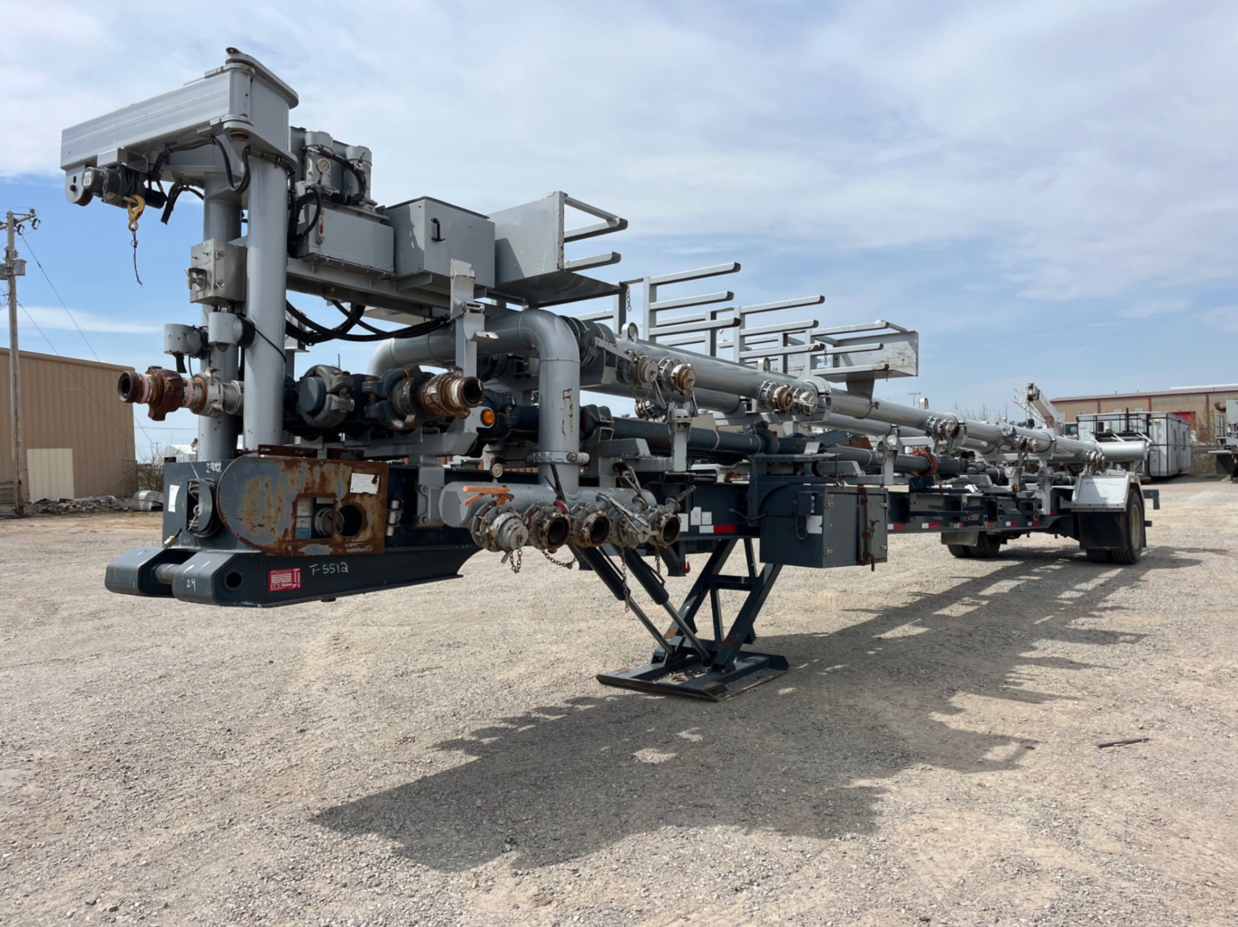 2014 MAGNUM FRAC MANIFOLD TRAILER
