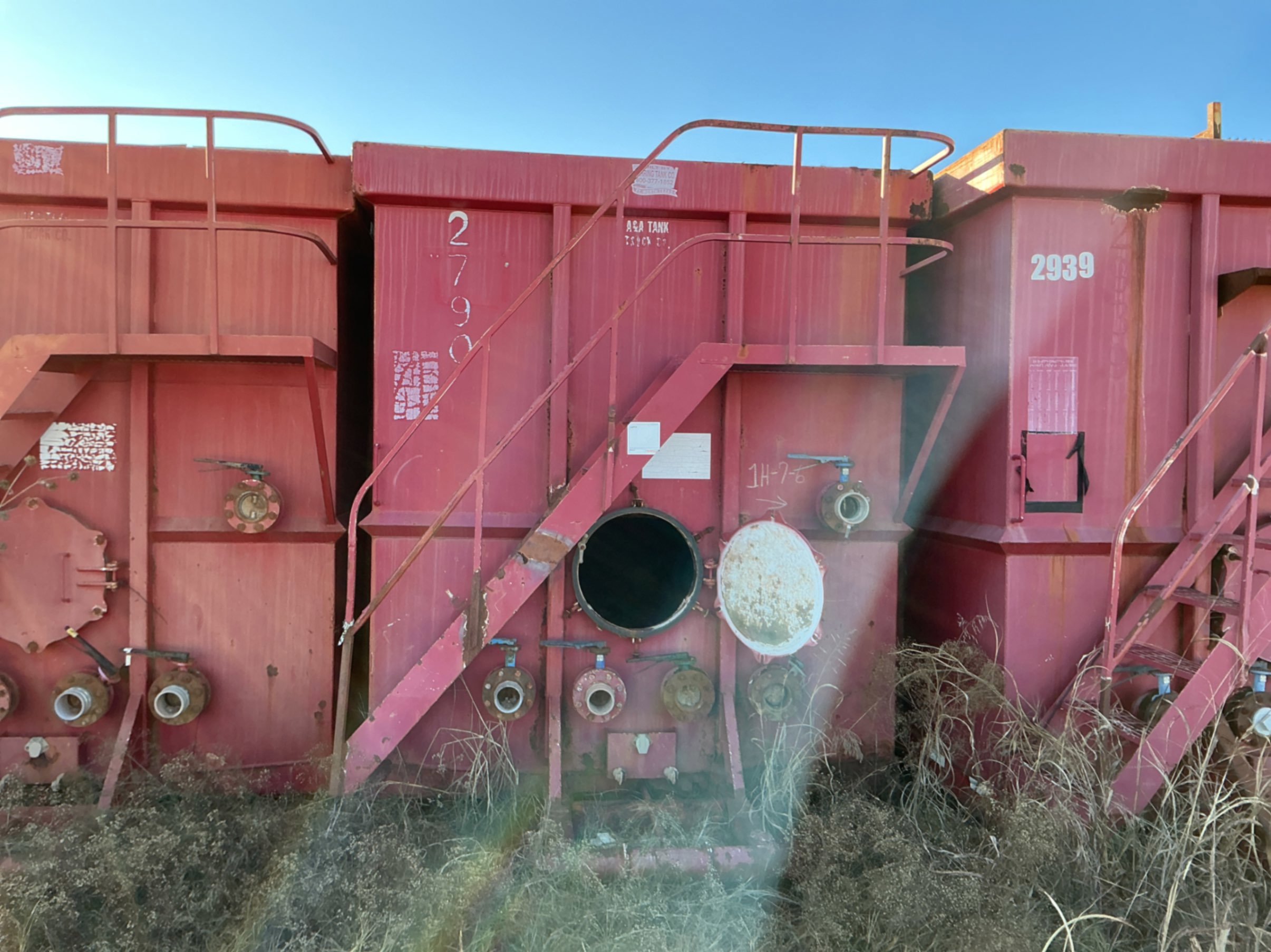 2005 FRAC TANK 500BBL WHEELED