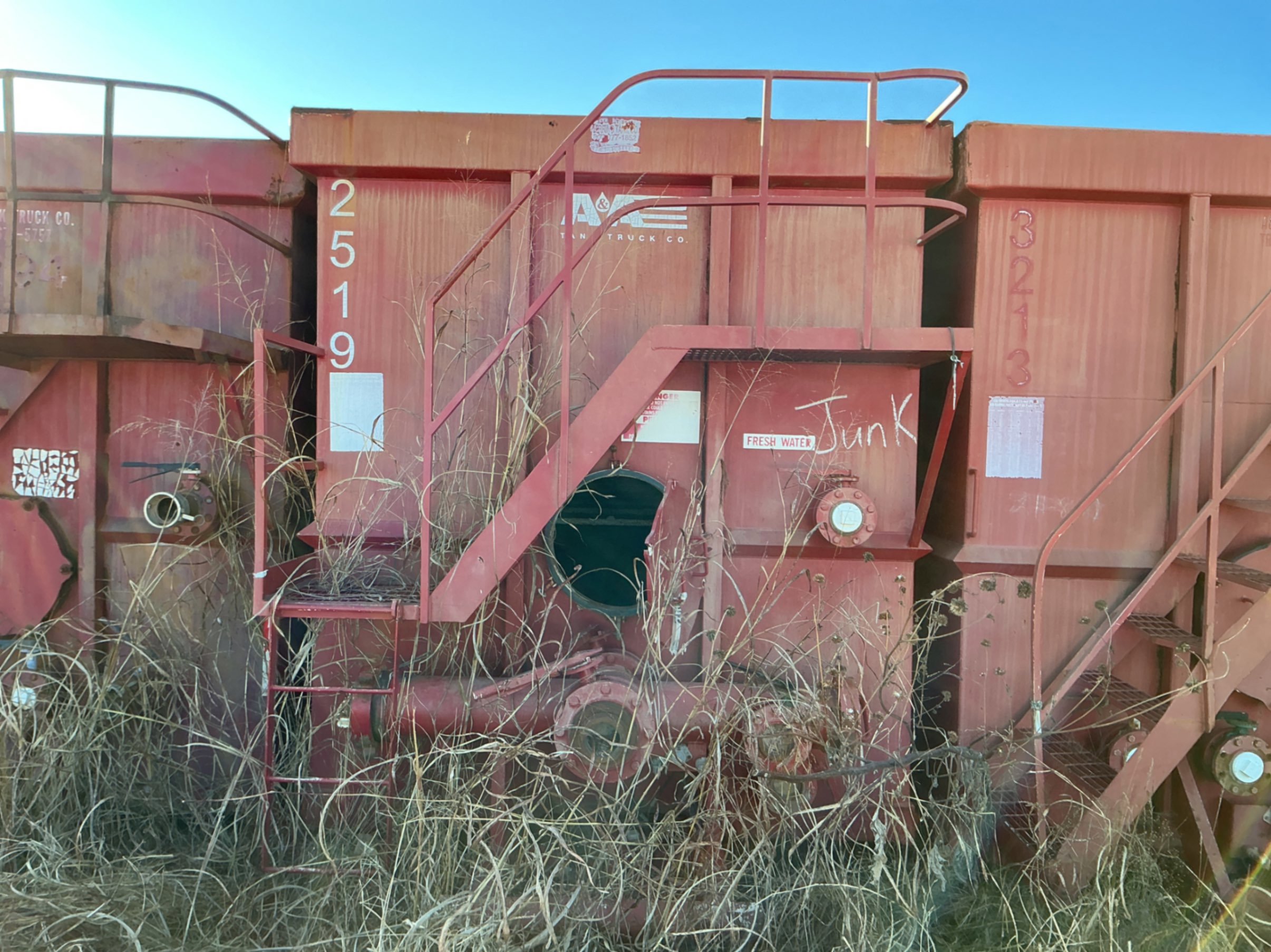 2004 FRAC TANK 500BBL WHEELED
