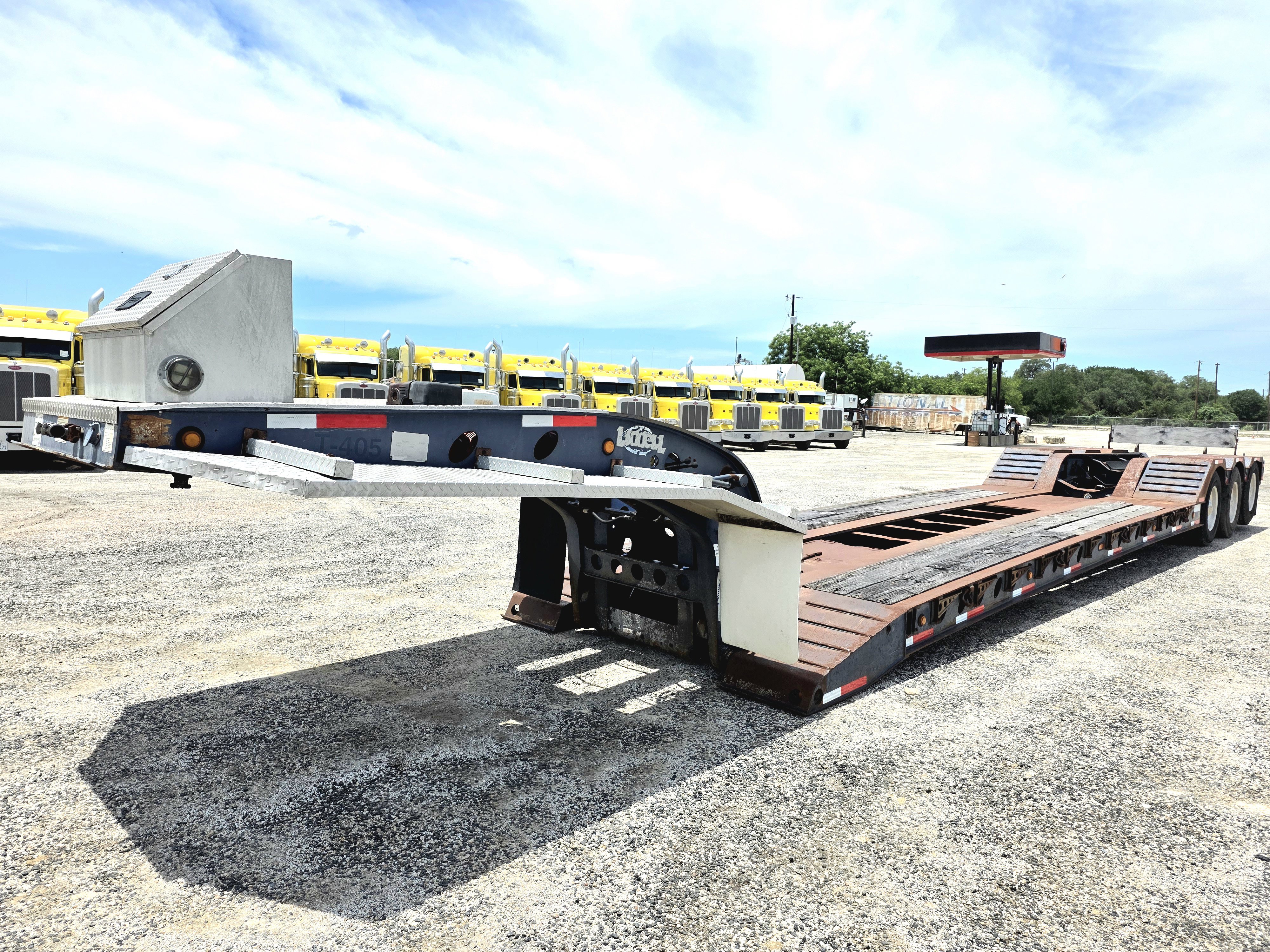 2000 LIDDELL C-55 TRI-AXLE DETACH W/4TH AXLE FLIP TRAILER