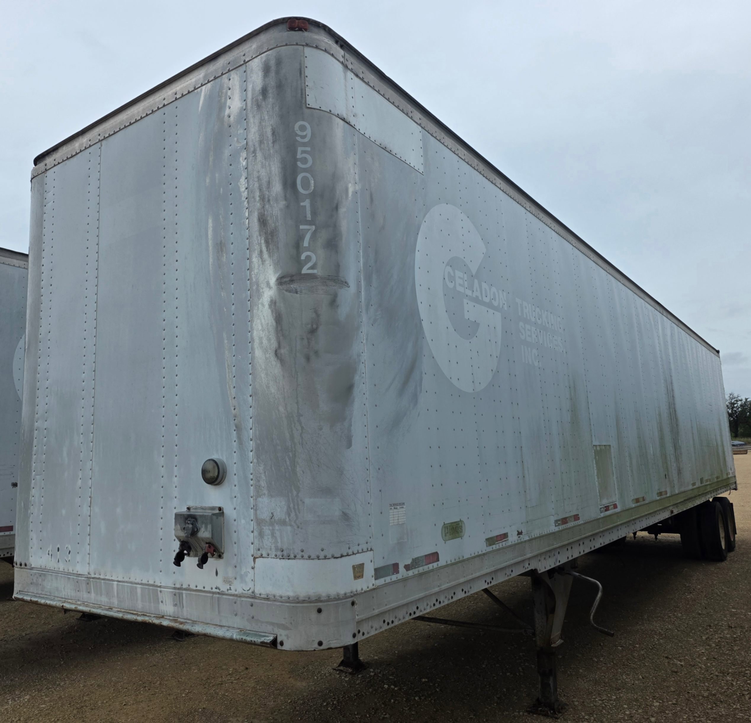 1995 PINES 50FT DRY VAN TRAILER