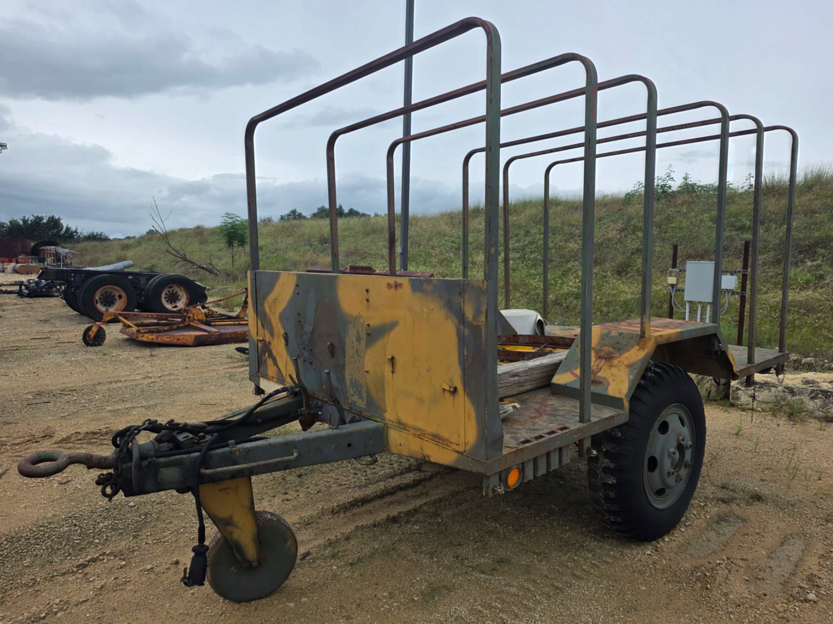 1966 JOHNSON FURNACE MILITARY TRAILER